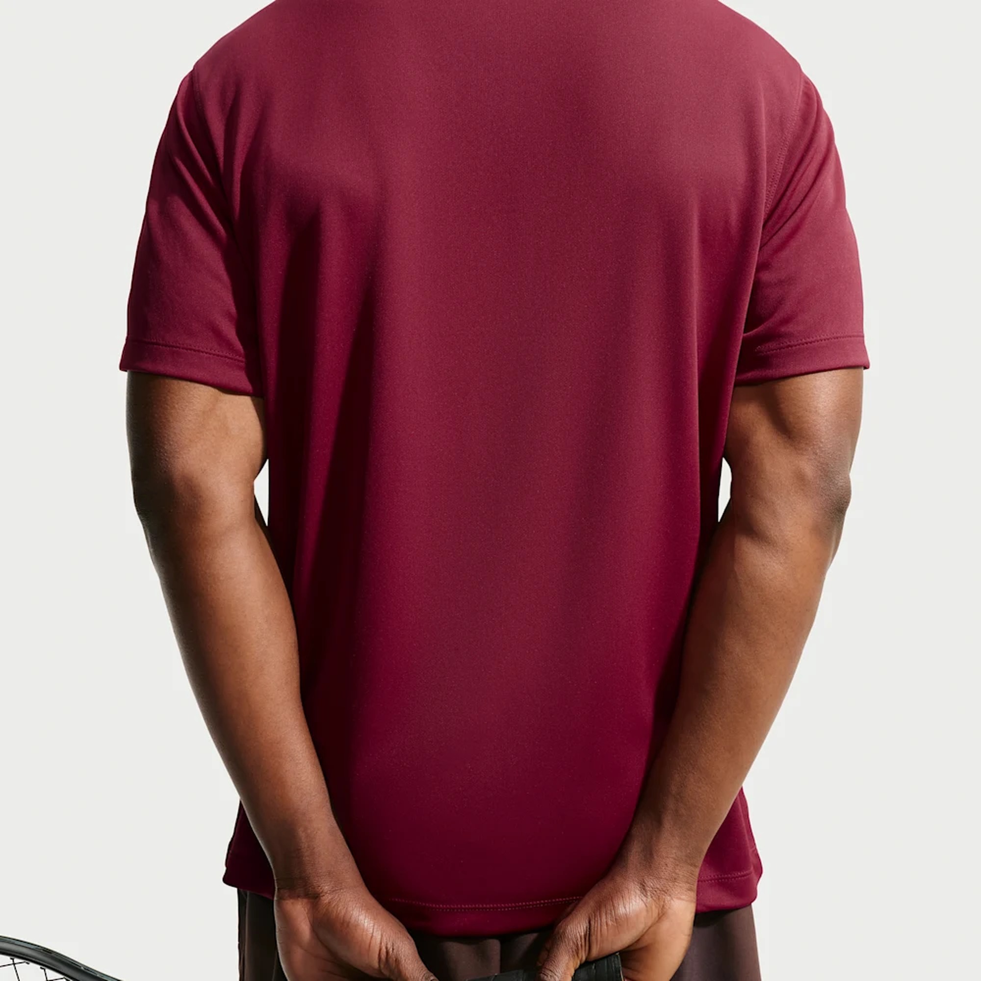 NikeCourt Polera de tenis Dri-FIT, ROJO, hi-res