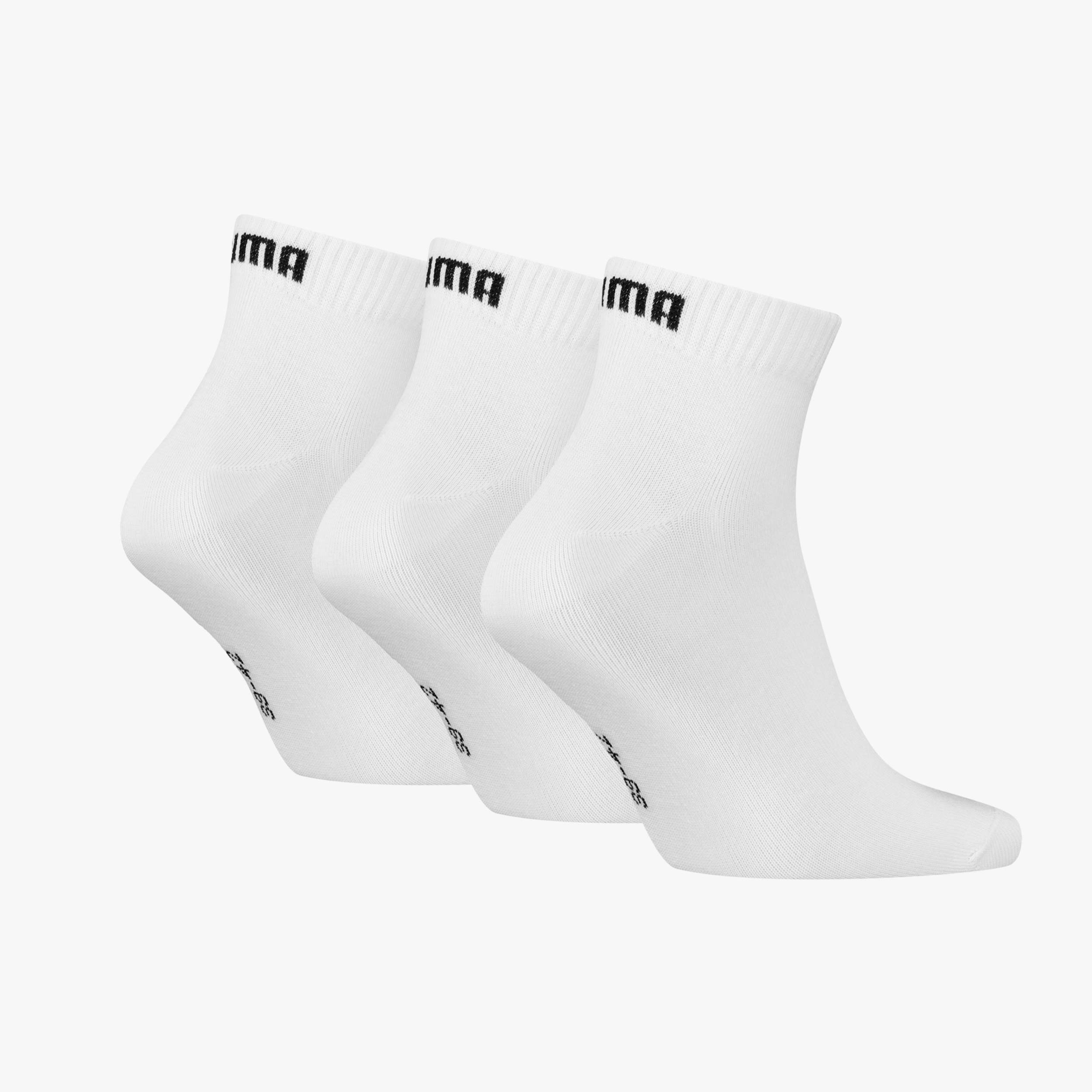 Puma Calcetines Tobilleros 3 Pares, BLANCO, hi-res