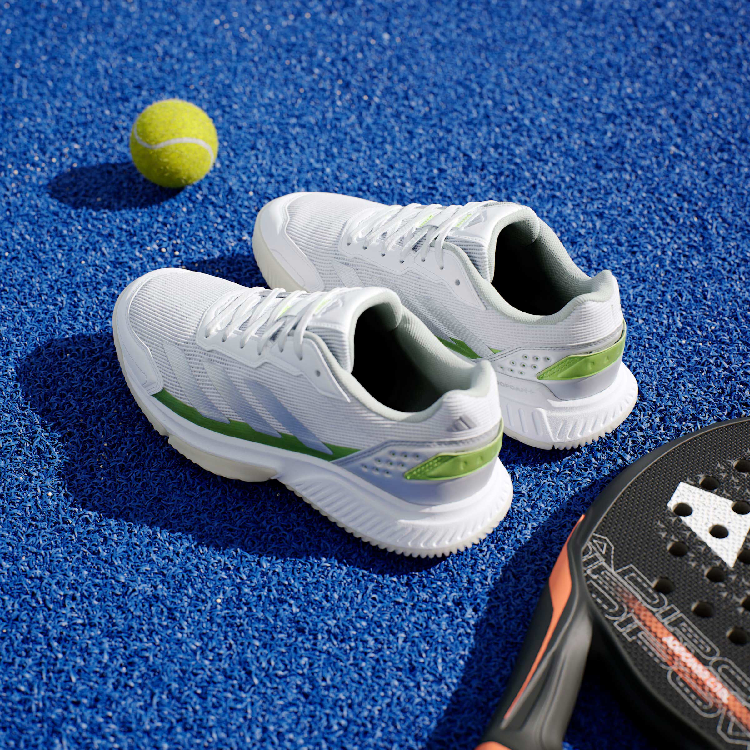 adidas Zapatillas Courtquick Padel, BLANCO, hi-res