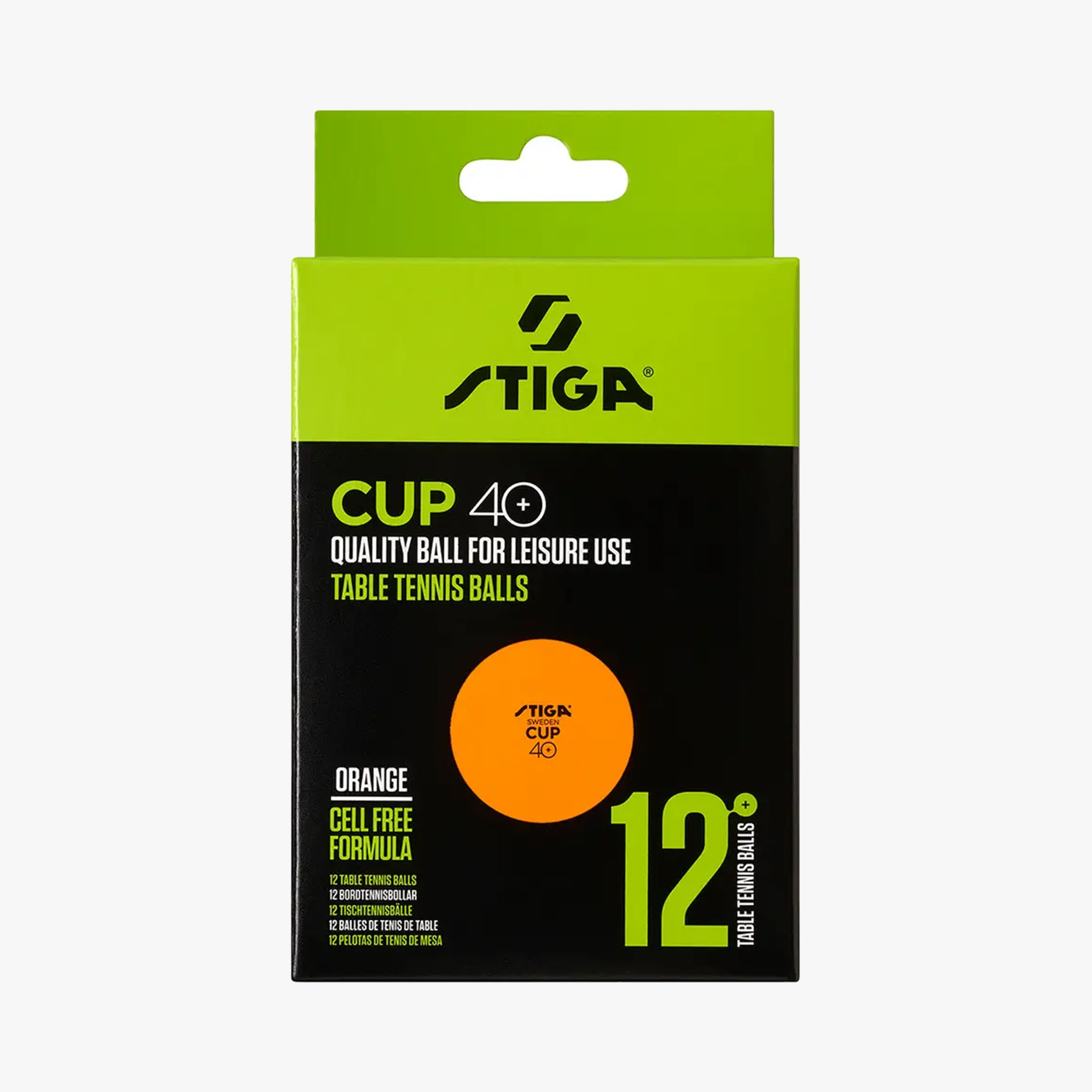 Stiga Pelota Cup 40+ 12 Pack, SURTIDO, hi-res