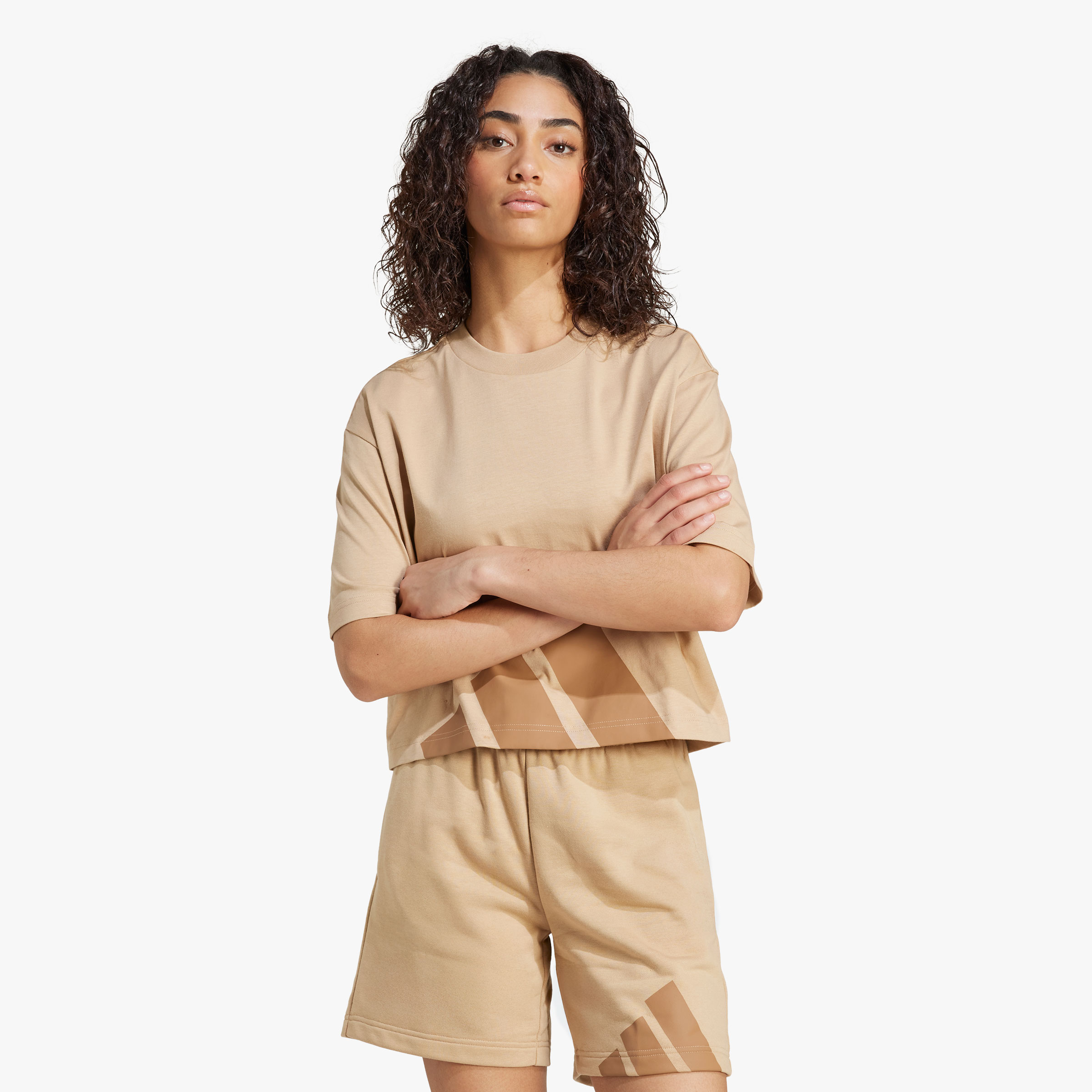 adidas Polera Essentials Boyfriend Logo Grande, SURTIDO, hi-res