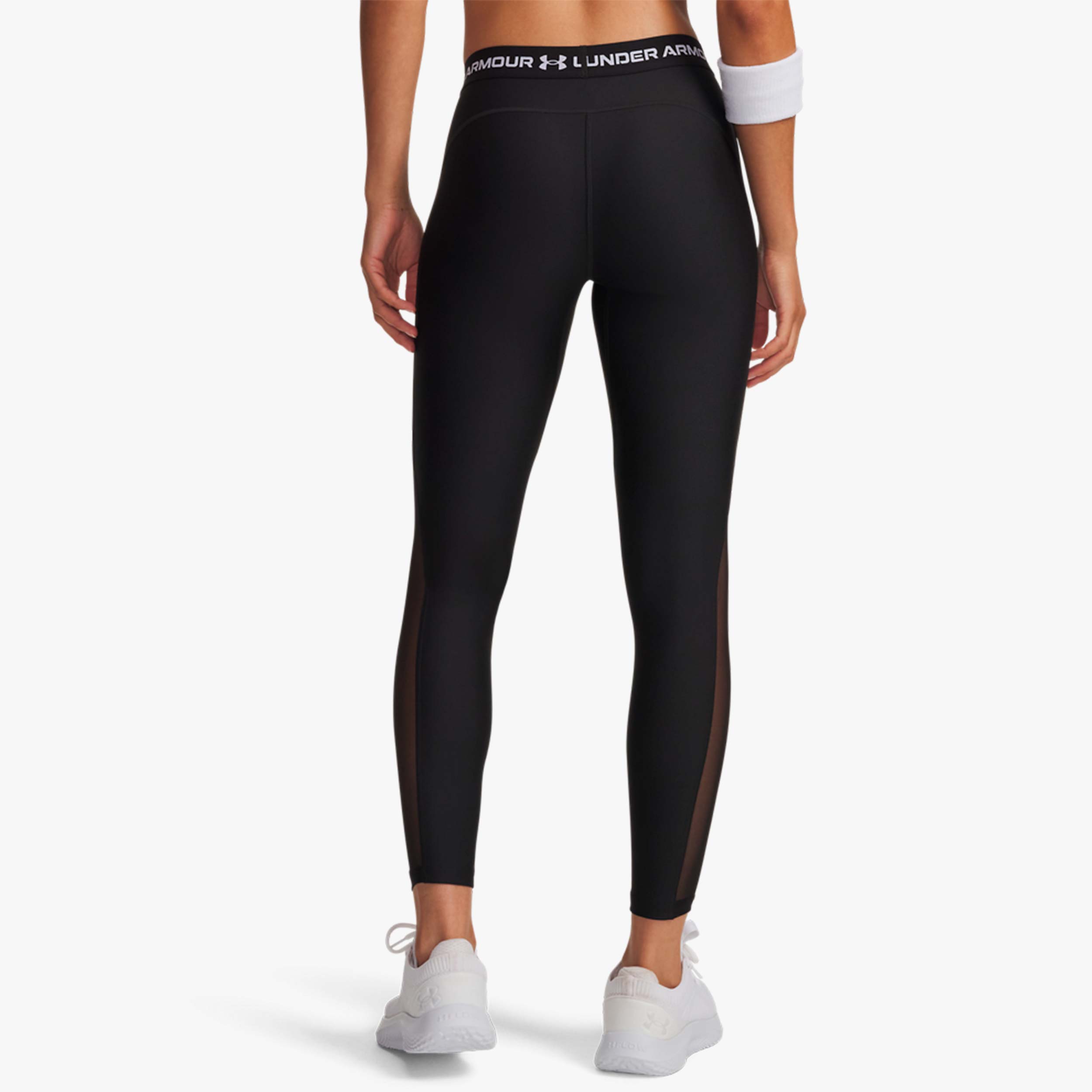 Under Armour Calzas HeatGear Mesh, NEGRO, hi-res