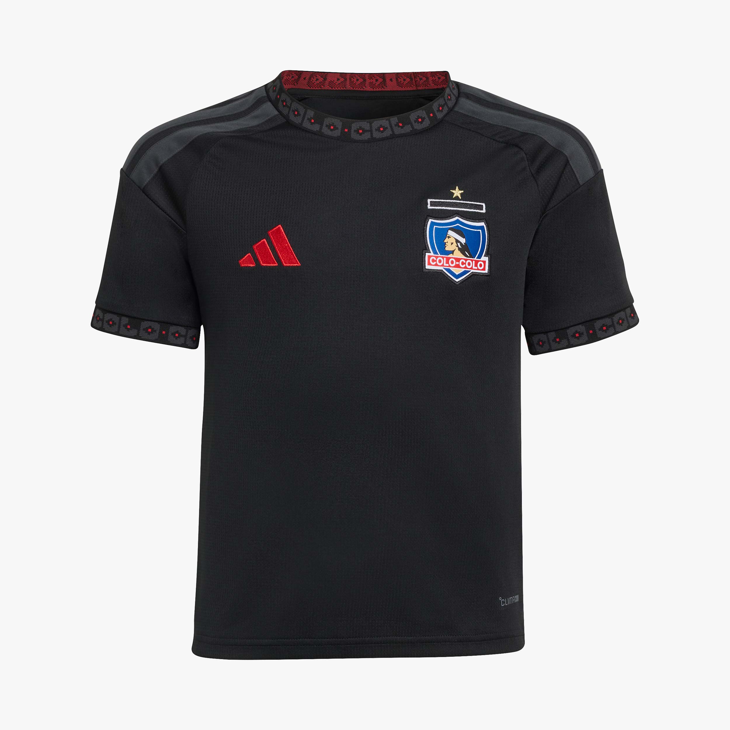 adidas Camiseta Colo-Colo Visitante 2026 Ni&ntilde;os, NEGRO, hi-res