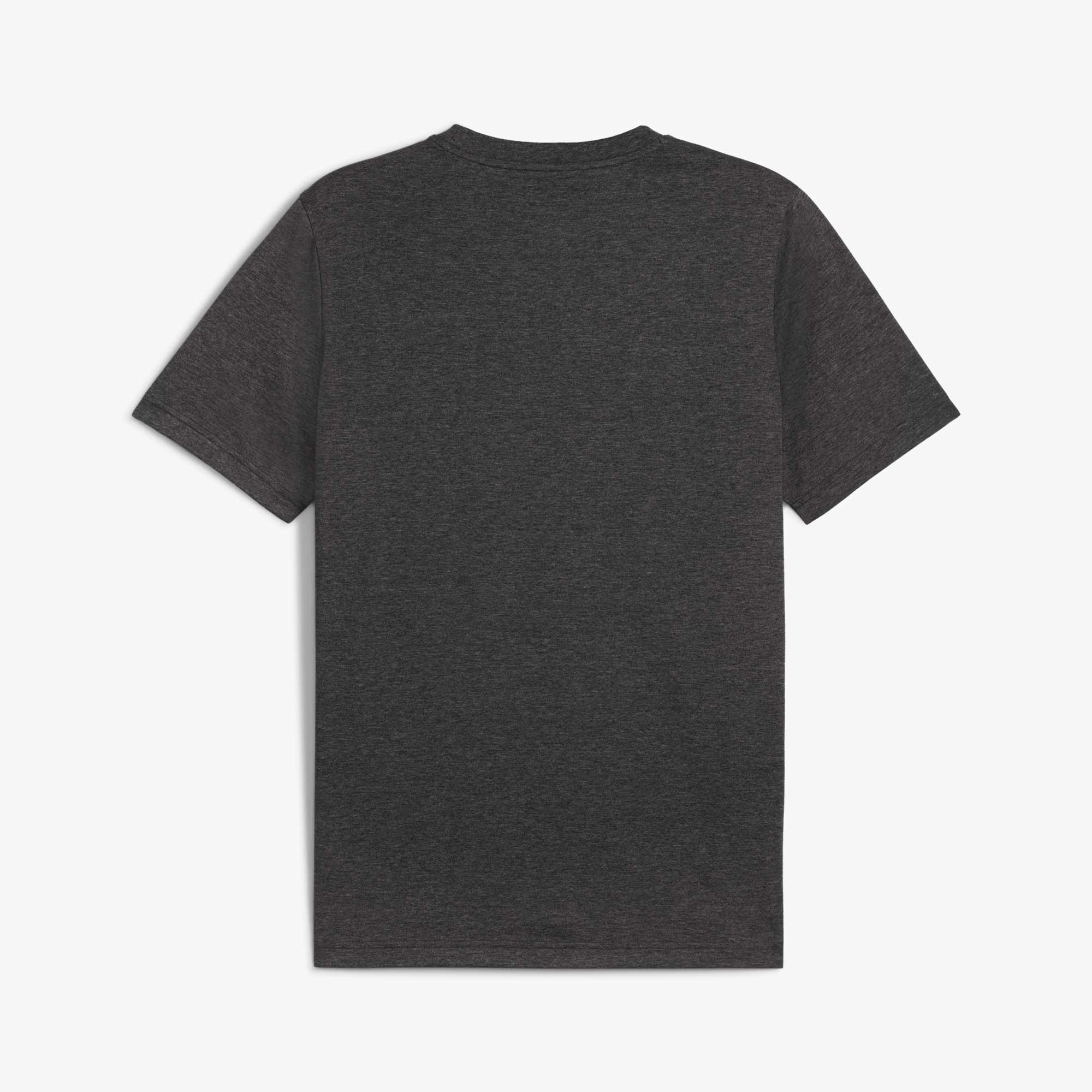 Puma Polera Essential Logo Heather, NEGRO, hi-res