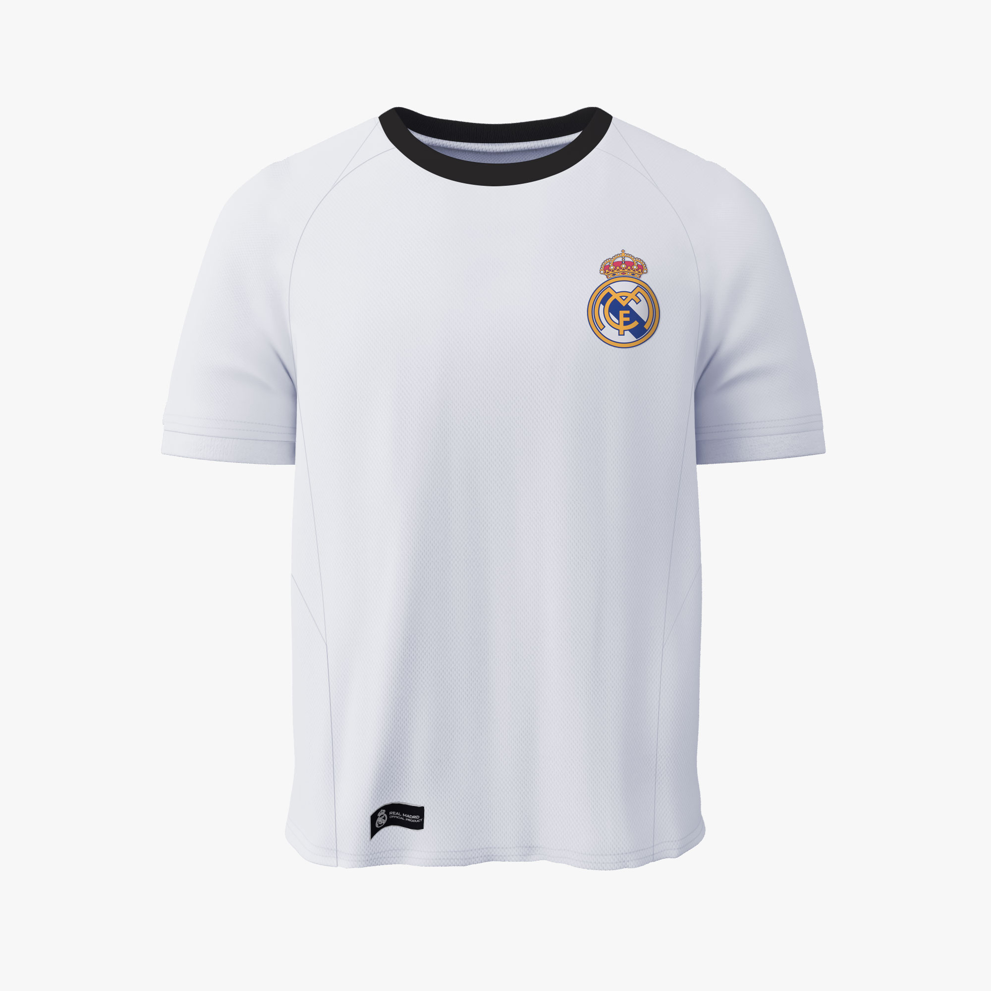 Real Madrid Polera Club DNA Ni&ntilde;o, BLANCO, hi-res
