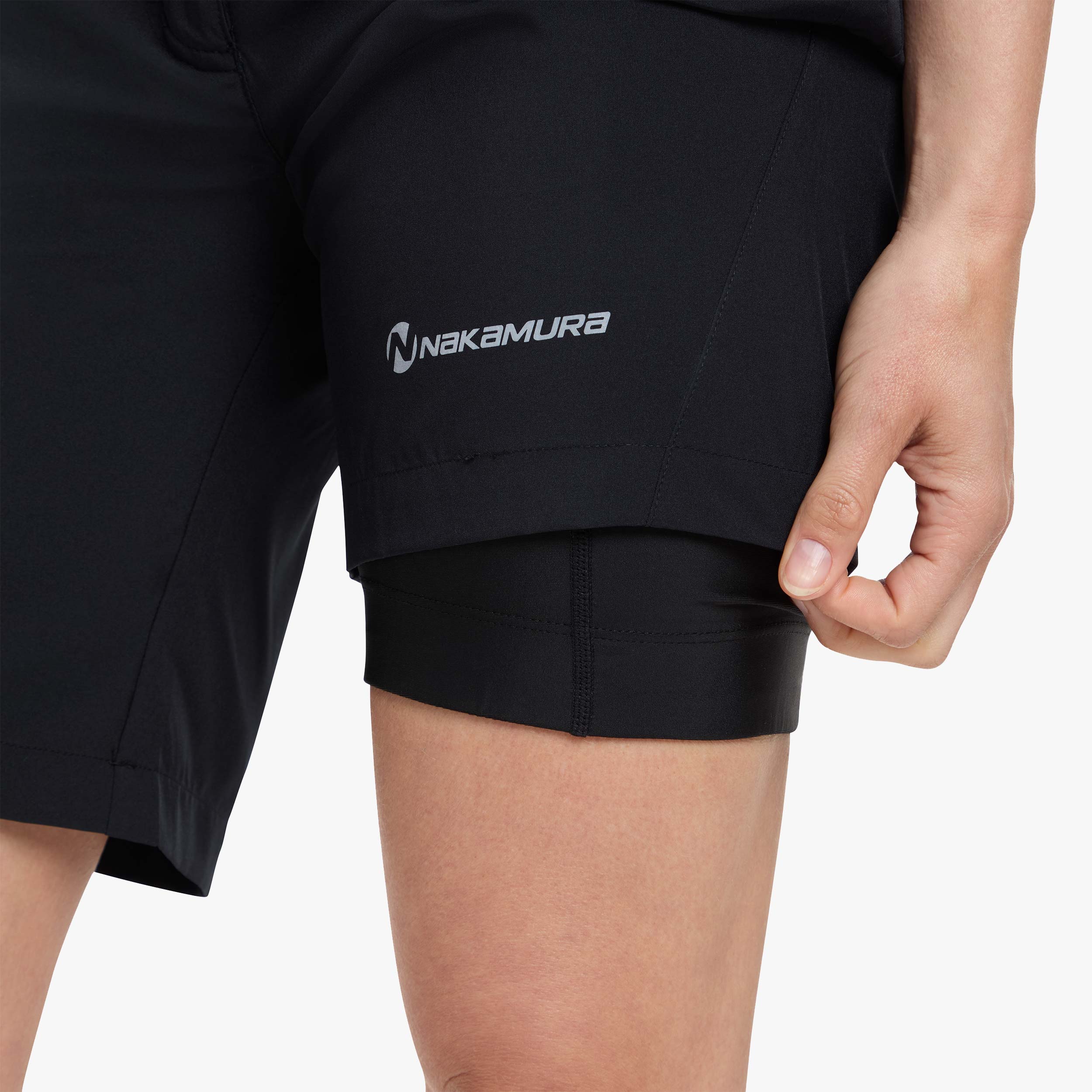Nakamura Shorts Itania III, NEGRO, hi-res