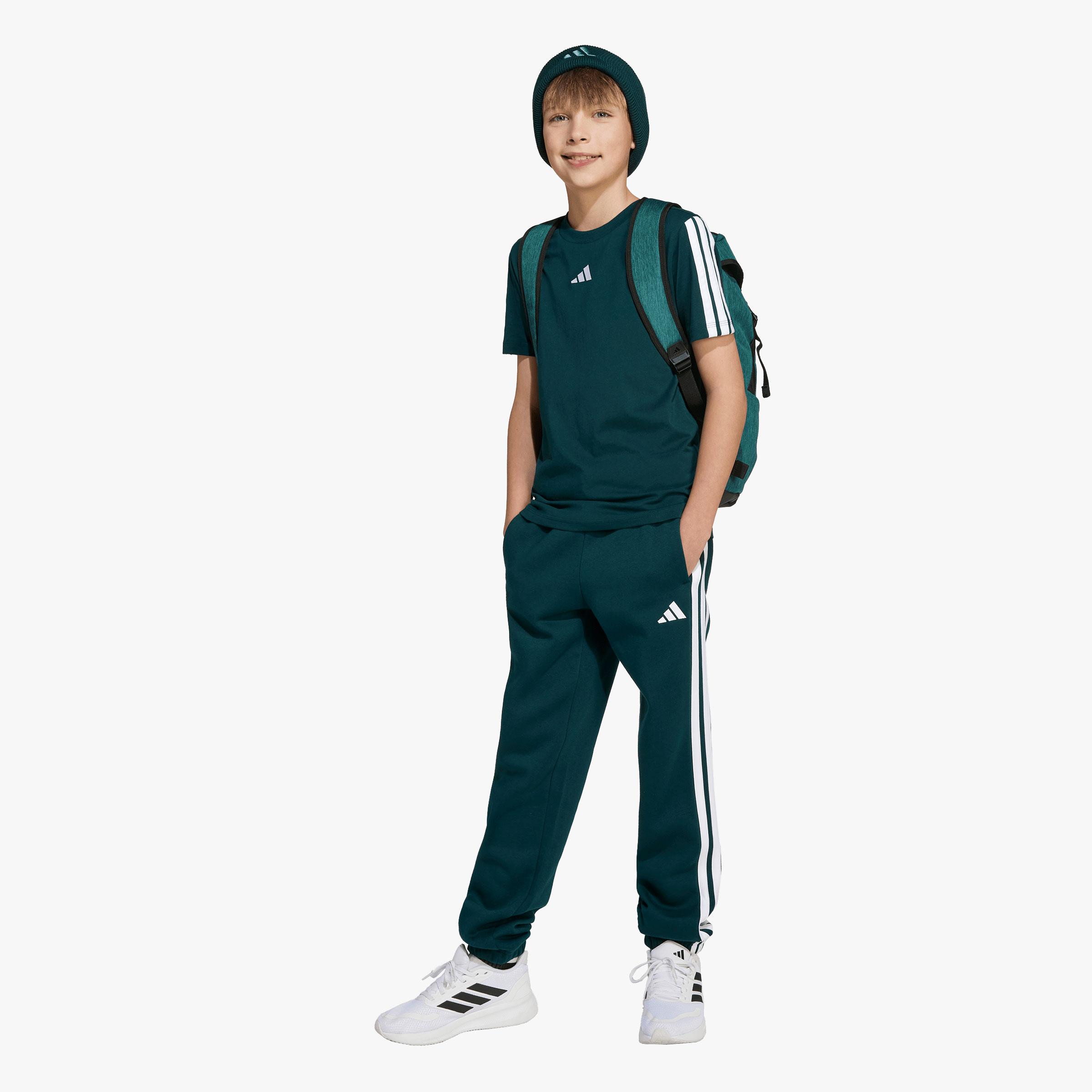 adidas Polera Essentials Kids, GRIS, hi-res