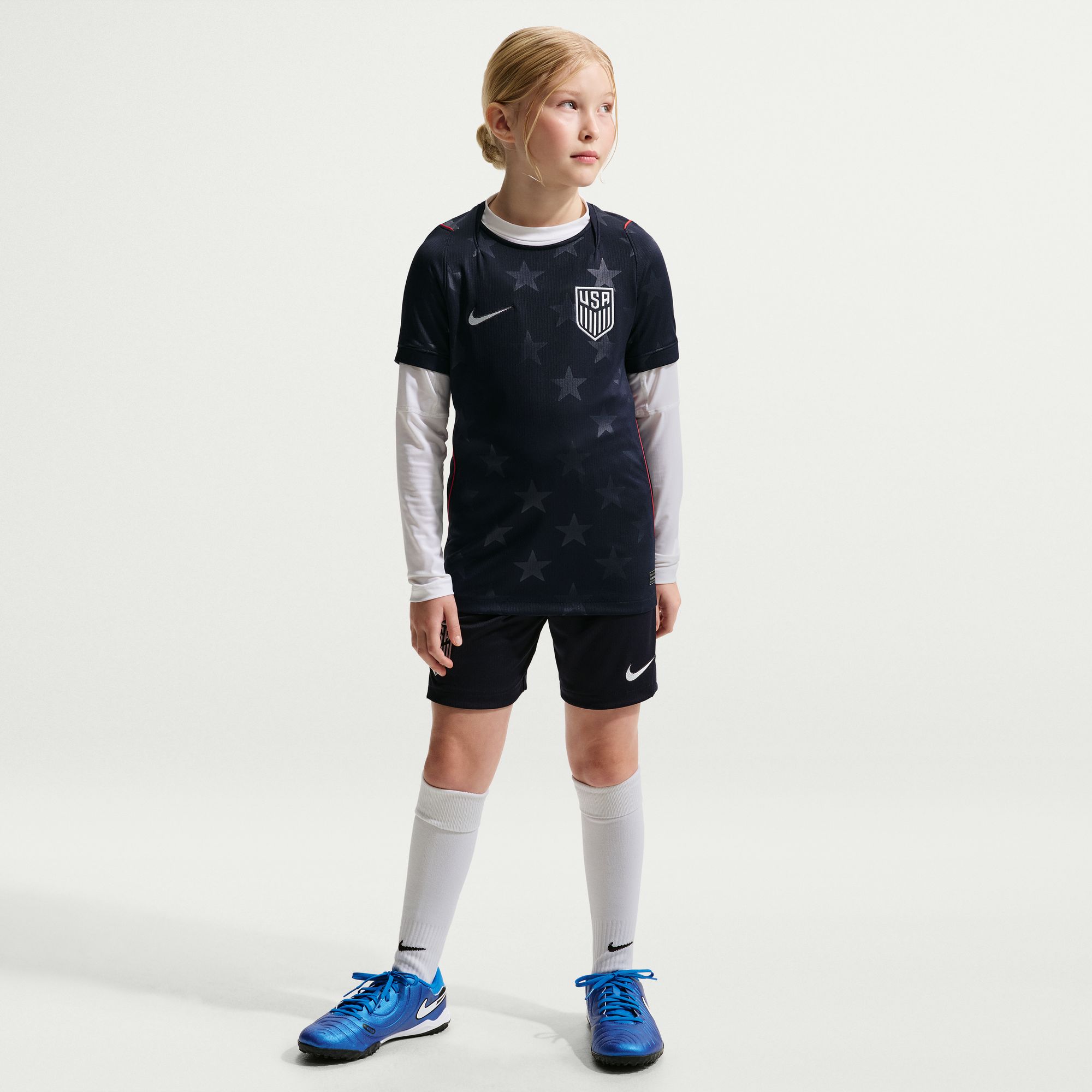 Nike Camiseta USA Stadium Visitante 2026 Ni&ntilde;o, AZUL, hi-res
