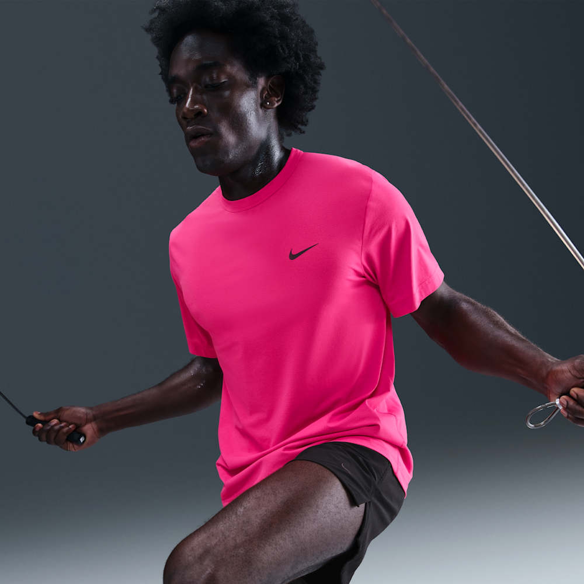 Nike Polera Dri-FIT UV Hyverse, ROJO, hi-res