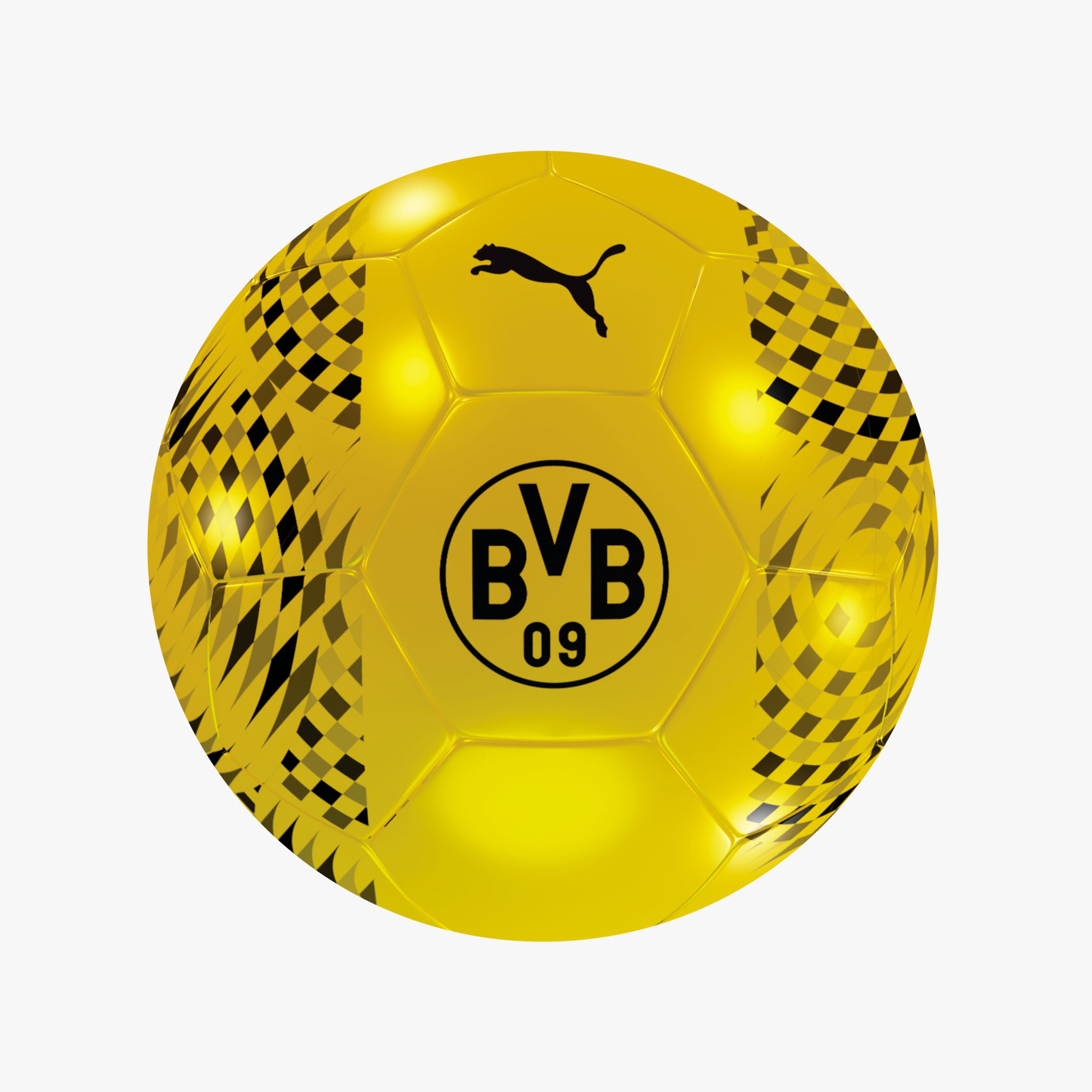 Puma Pelota de F&uacute;tbol Borussia Dortmund FtblCore, AMARILLO, hi-res