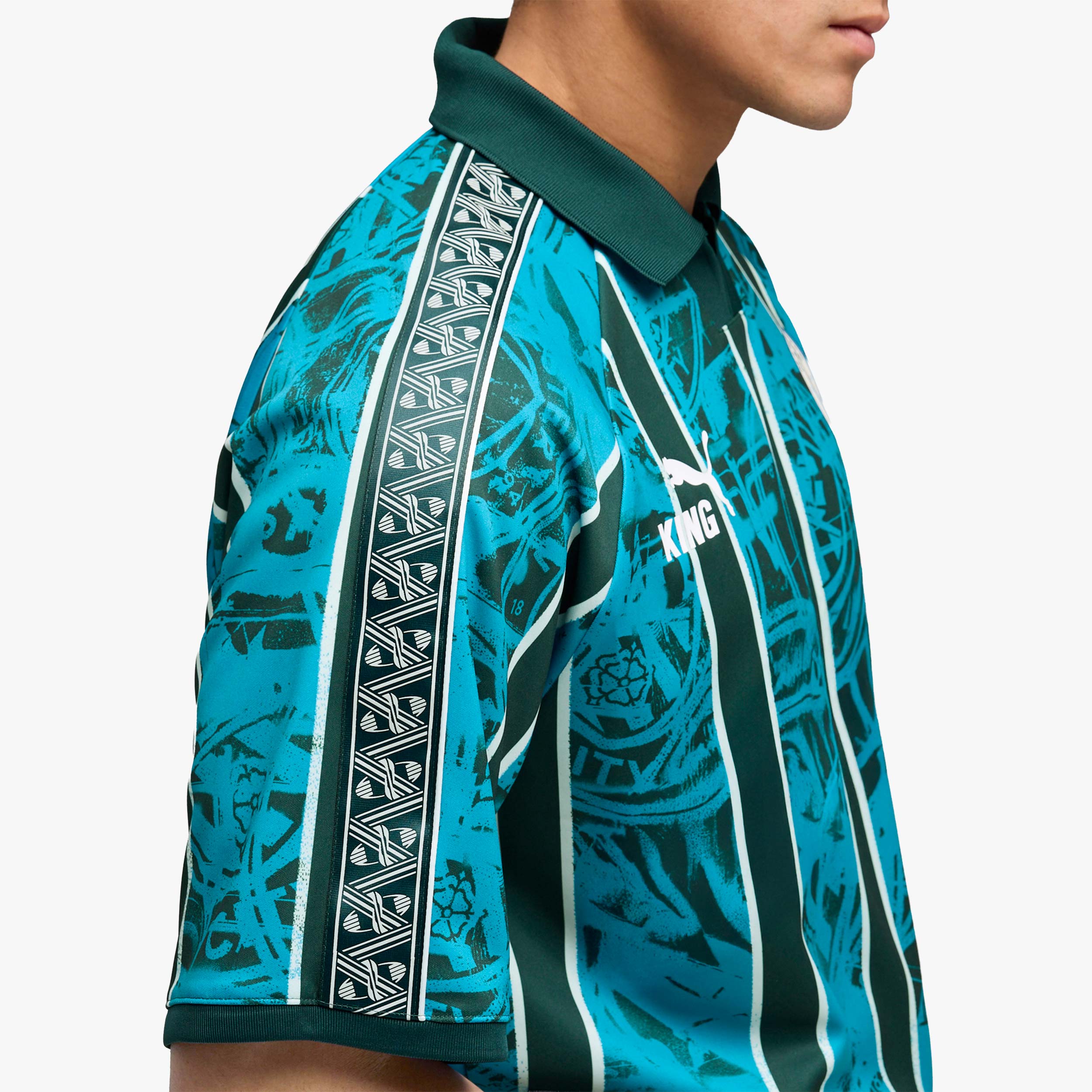Puma Camiseta Manchester City King Retro, AZUL, hi-res