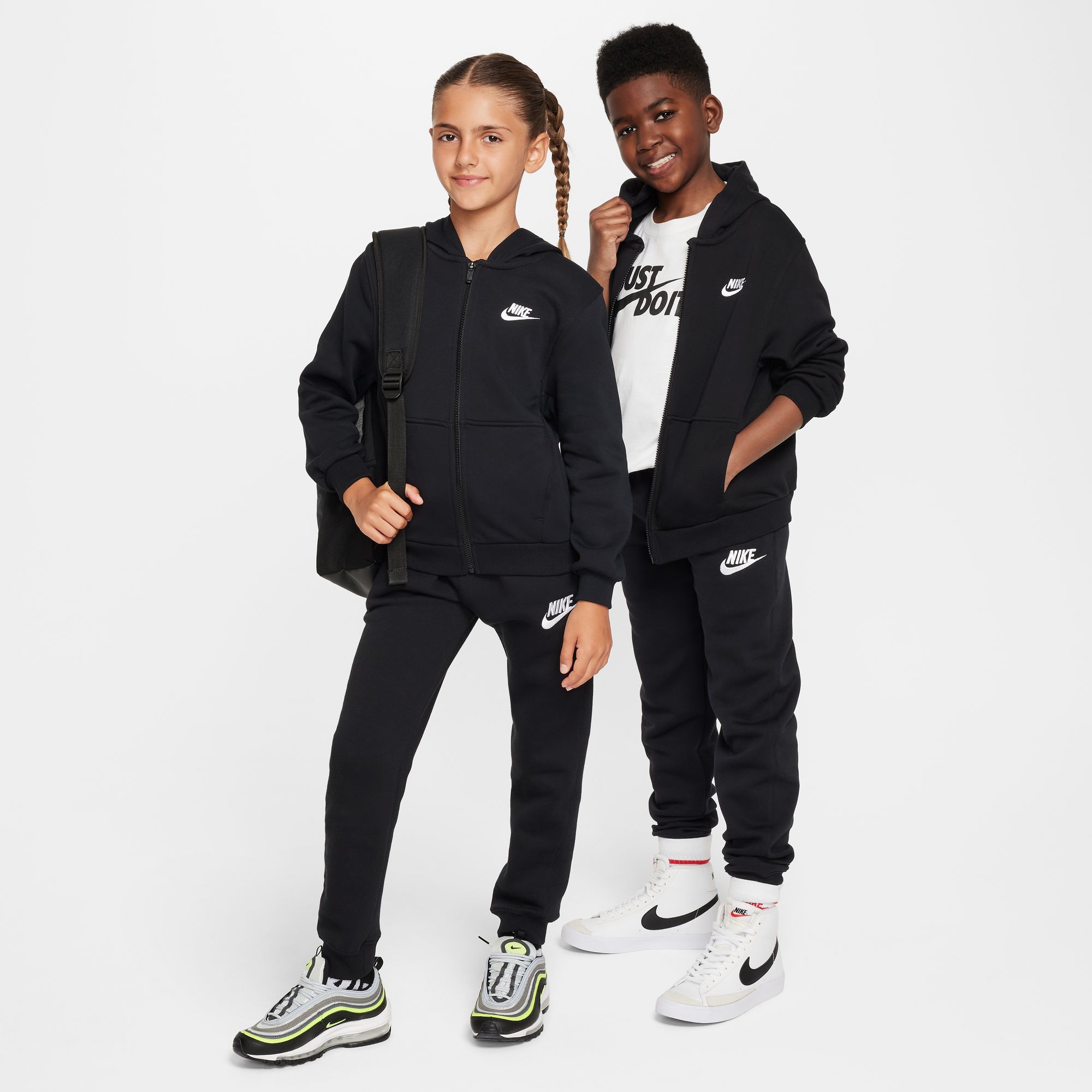 Nike Poler&oacute;n Club Fleece, NEGRO, hi-res