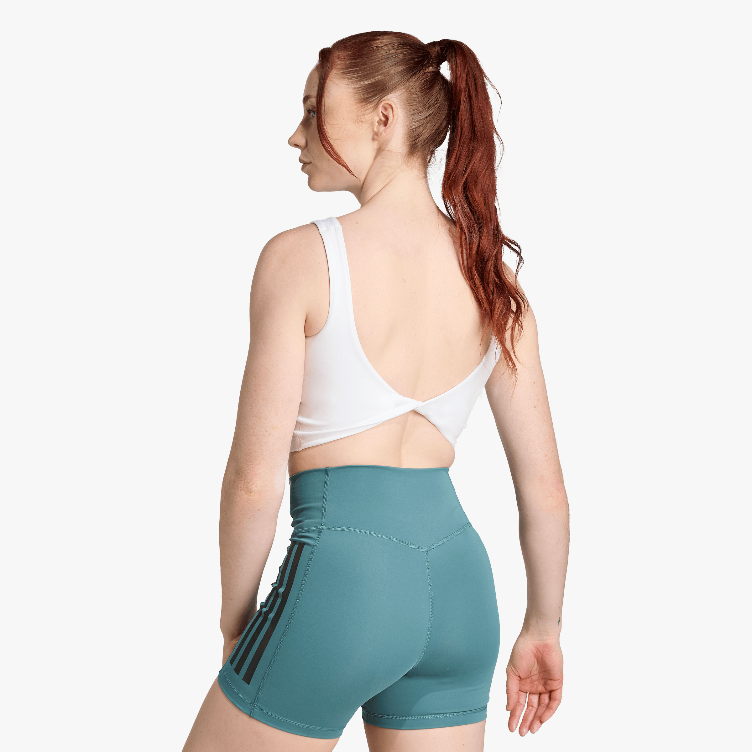 adidas Top deportivo Power Soporte Ligero, BLANCO, hi-res