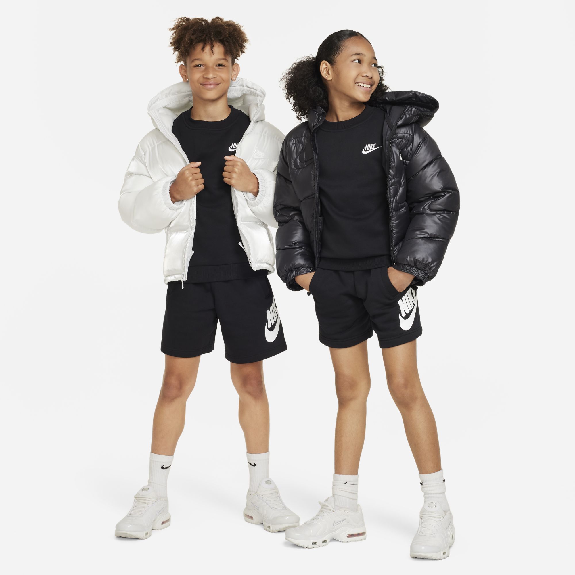 Nike Poler&oacute;n Sportswear Club Fleece, NEGRO, hi-res