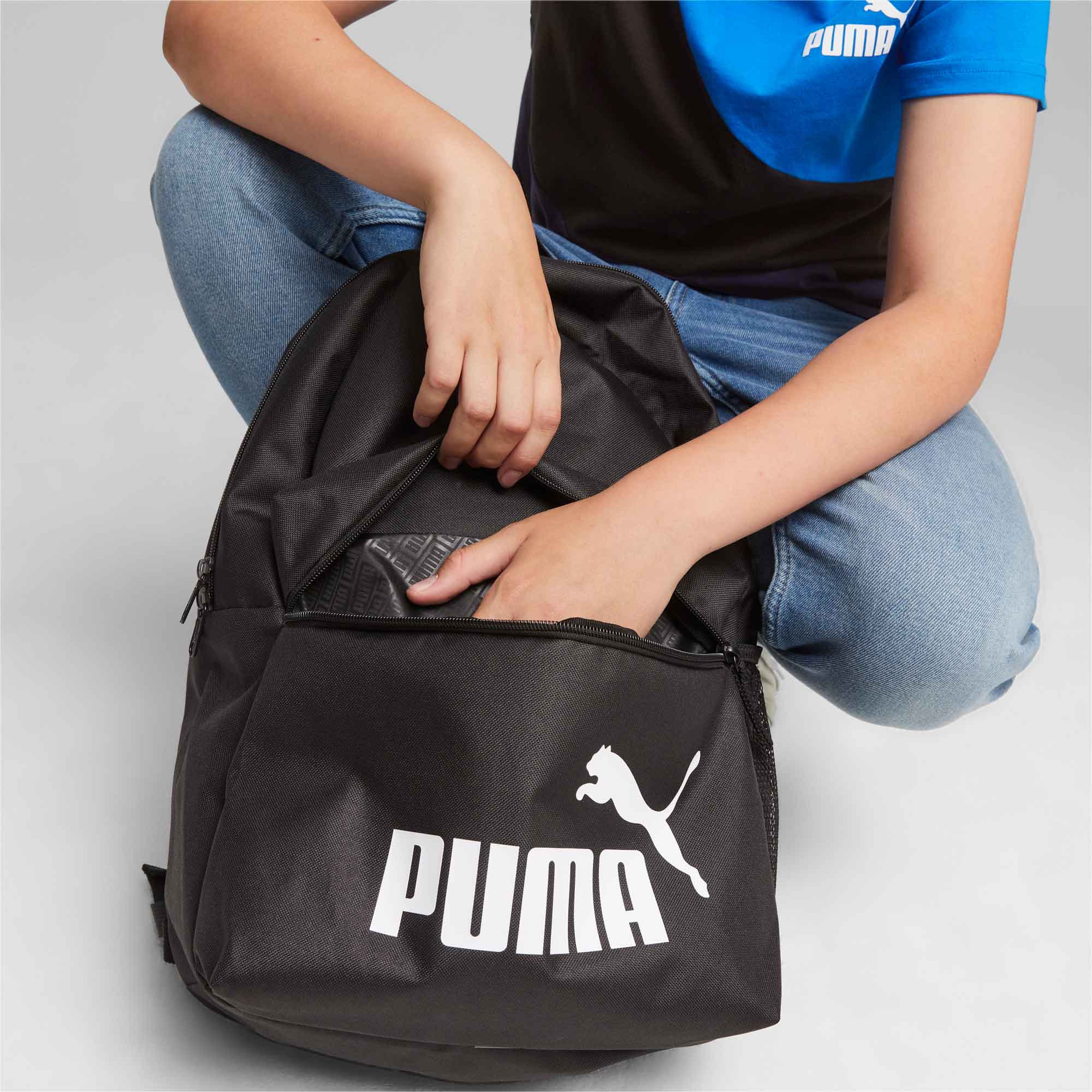 Puma Mochila Phase, NEGRO, hi-res