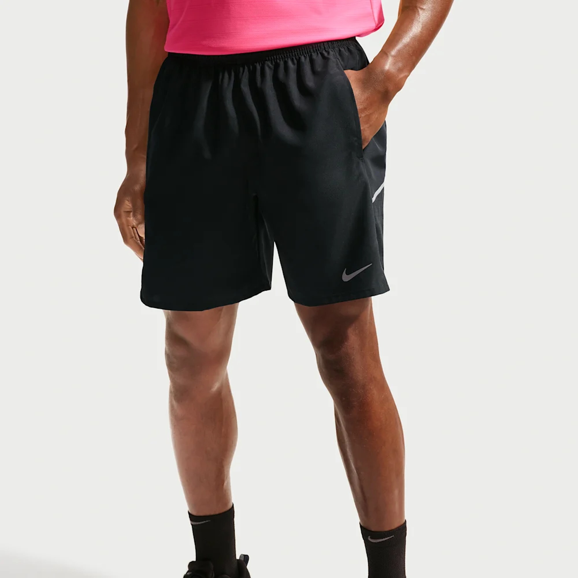 Nike Shorts Dri-FIT Miler 7, NEGRO, hi-res