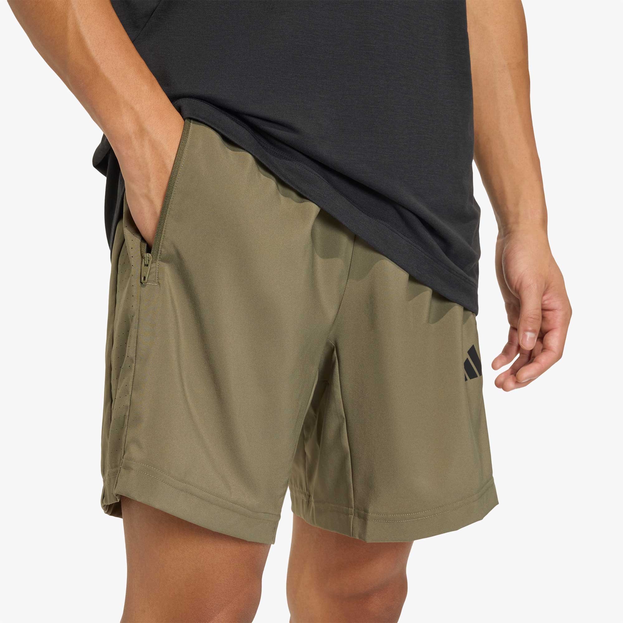 adidas Shorts Basicos Workout Essentials, VERDE, hi-res