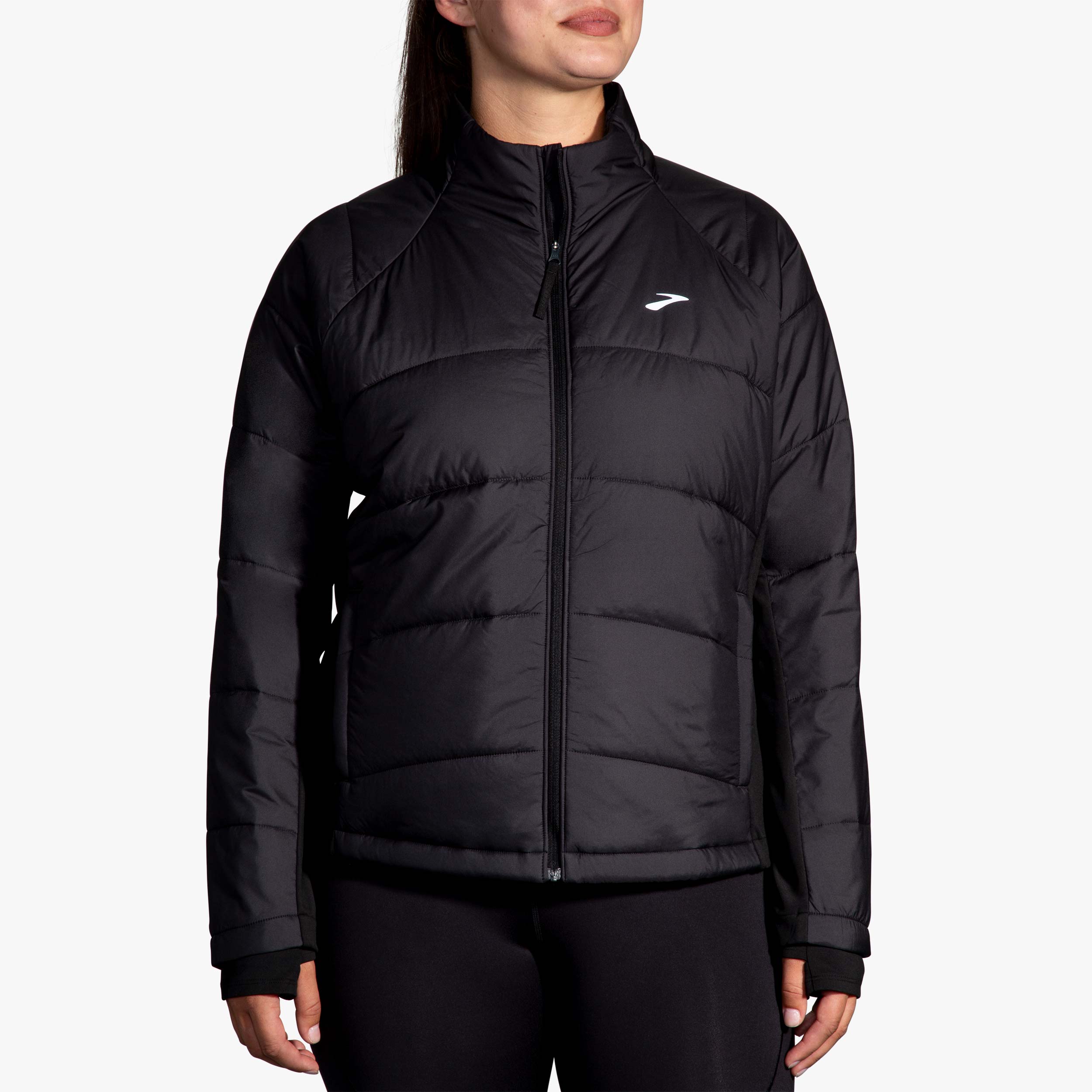 Brooks Shield Hybrid Jacket 3.0, NEGRO, hi-res