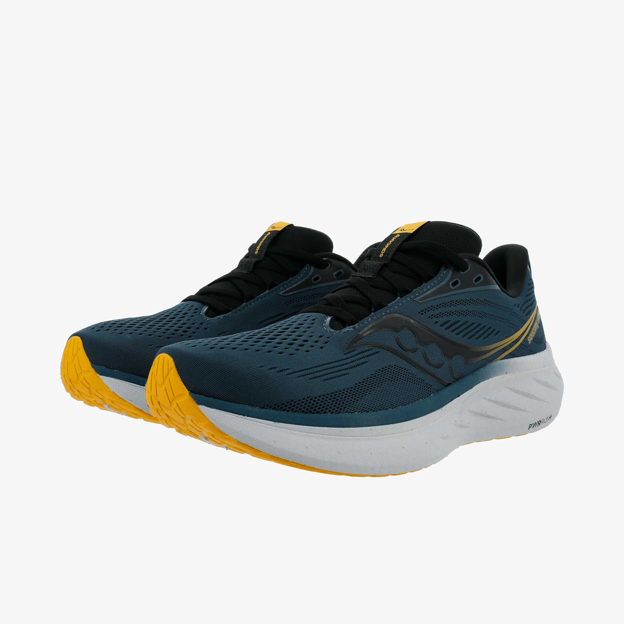 Saucony Zapatillas Ride 18, AMARILLO, hi-res