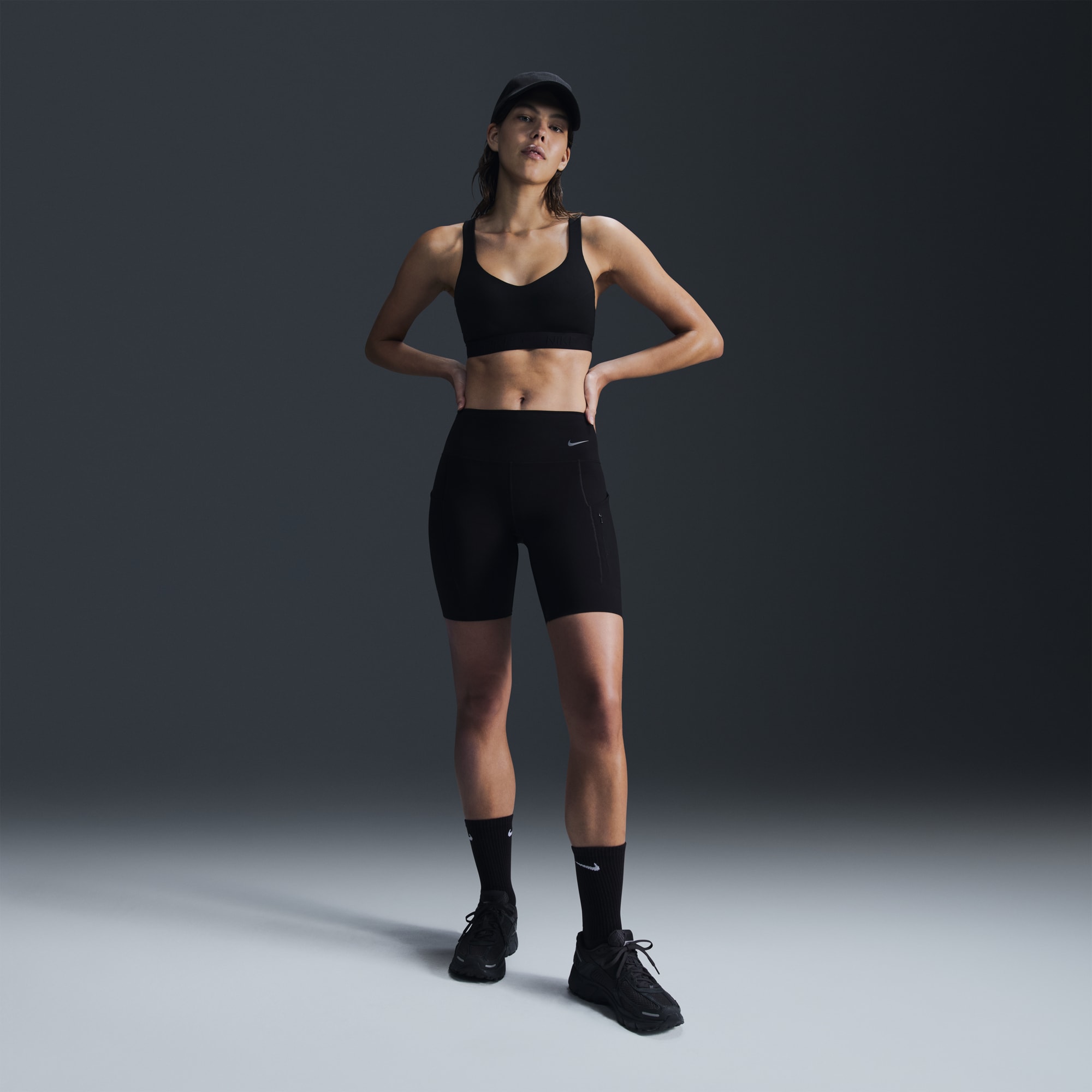 Nike Indy High Support, NEGRO, hi-res