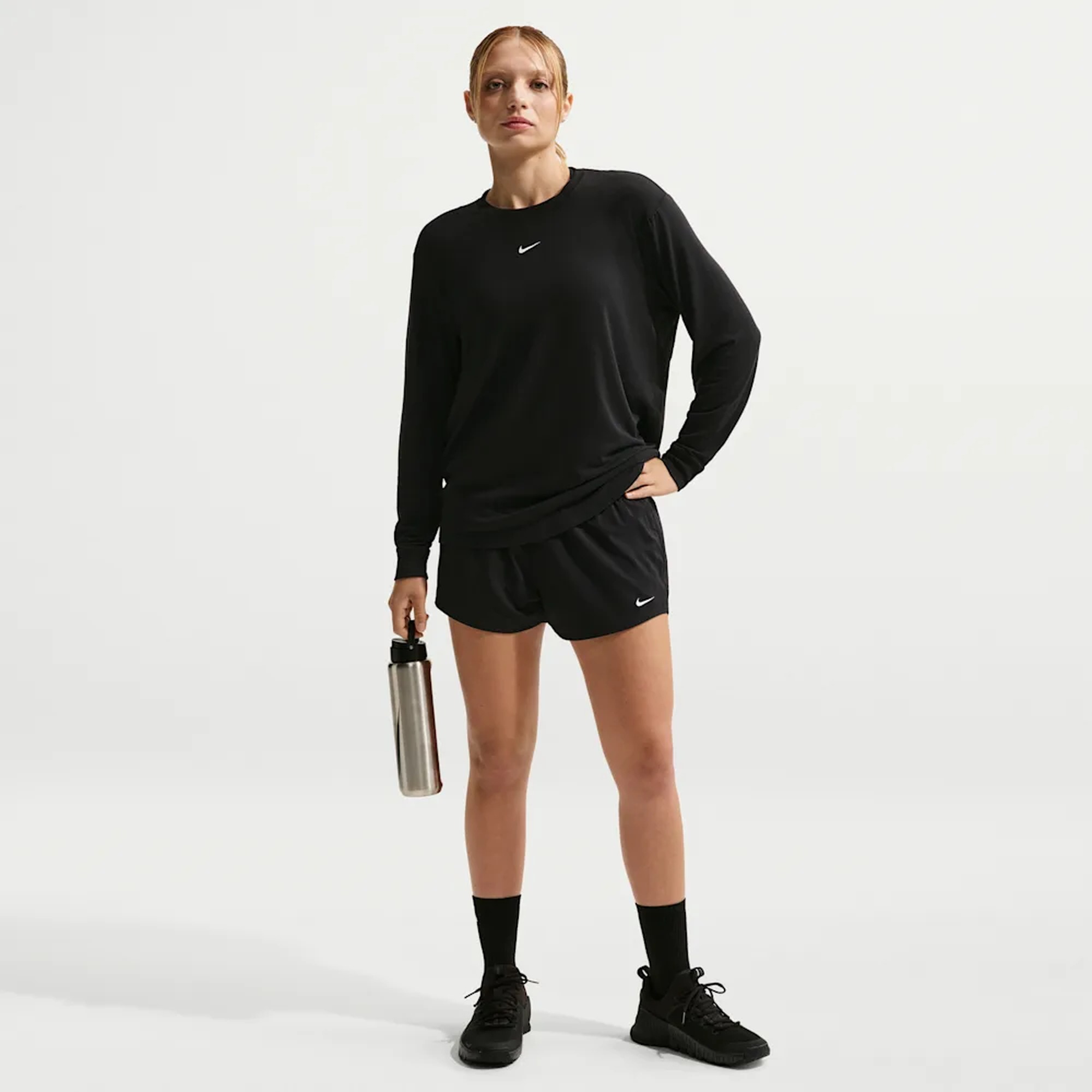 Nike Short Dri-FIT One, NEGRO, hi-res