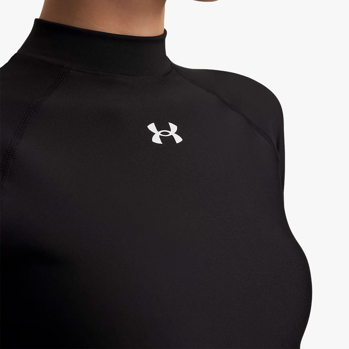 Under Armour Polera HeatGear, NEGRO, hi-res