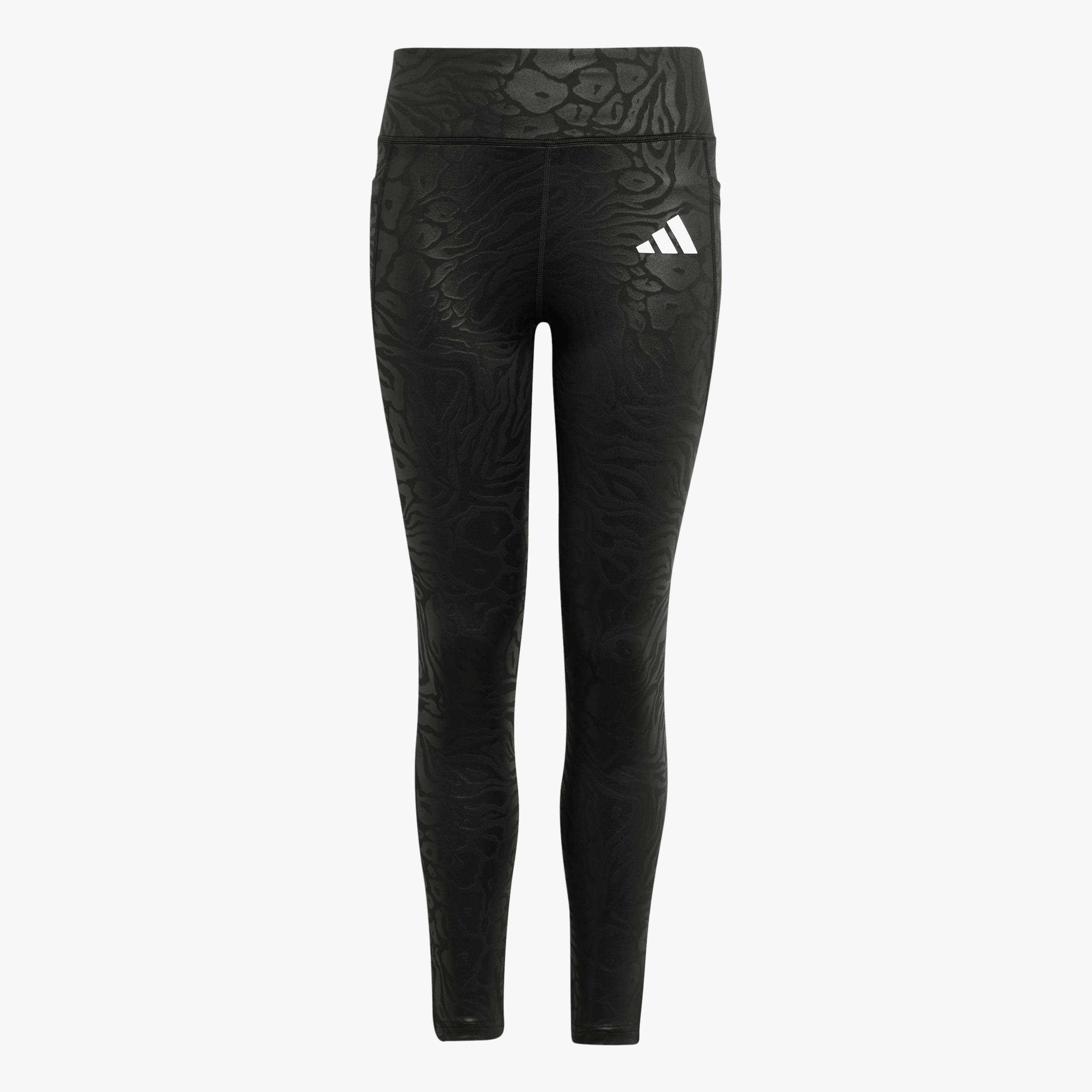 adidas Calzas con estampado animal All Sports Optime Ni&ntilde;as, NEGRO, hi-res