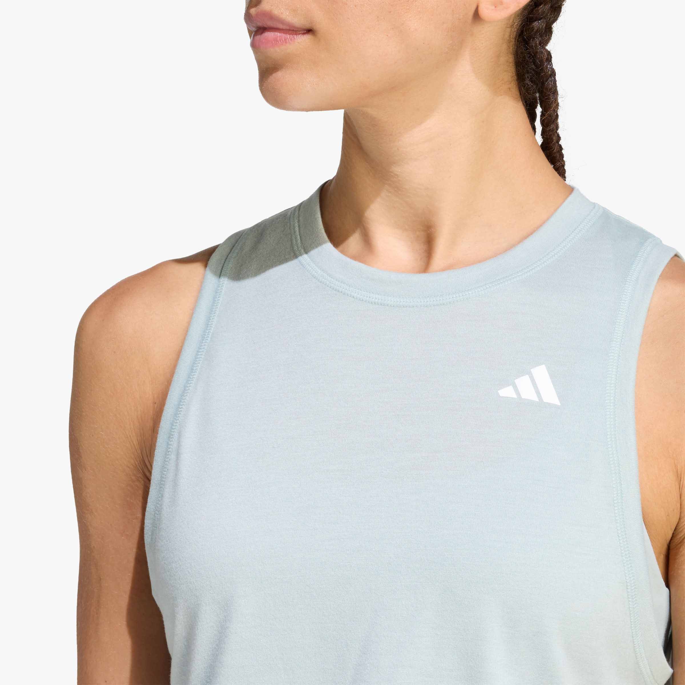 adidas Polera Essentials Boxy, AZUL, hi-res