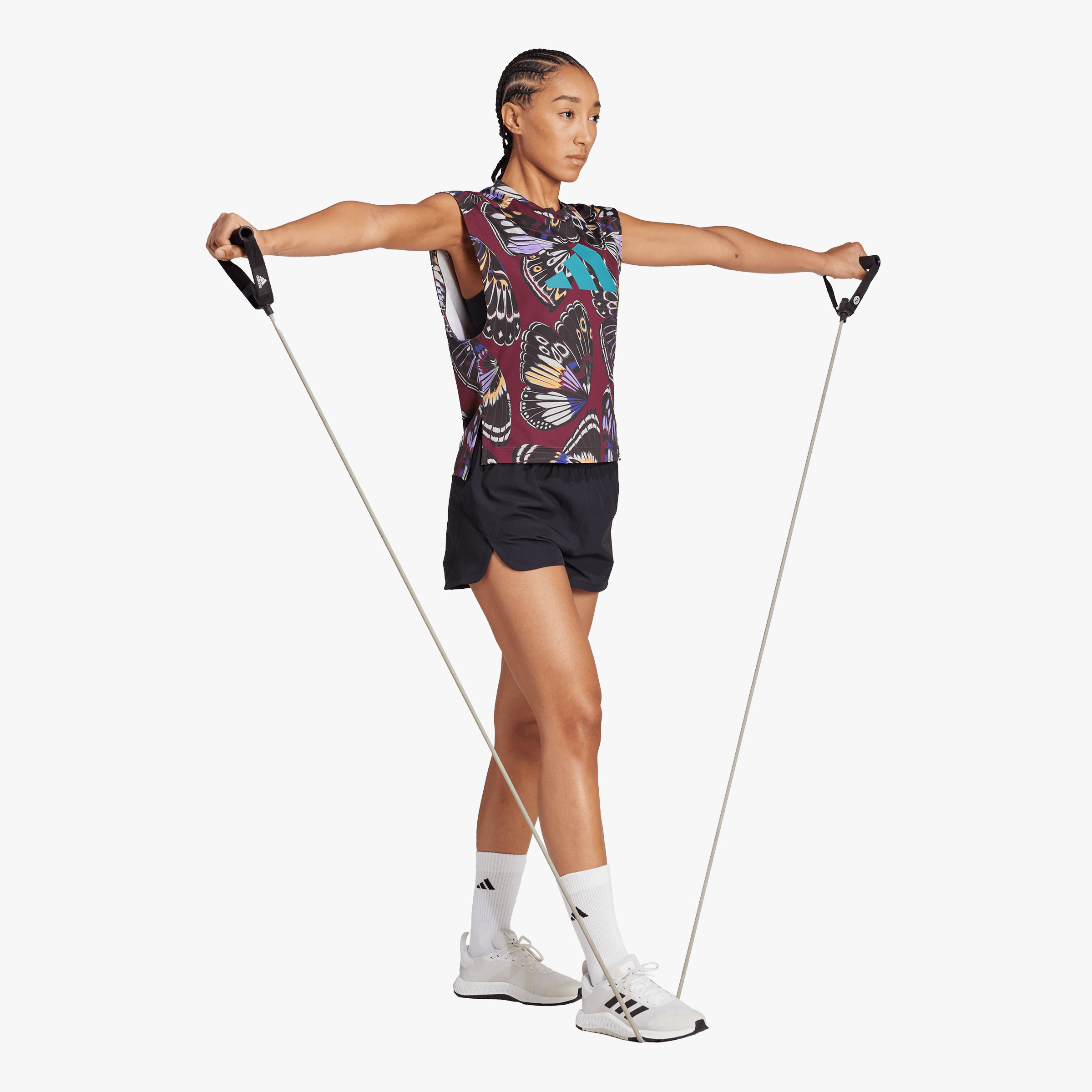 adidas Shorts Tejidos Racer Pacer, NEGRO, hi-res