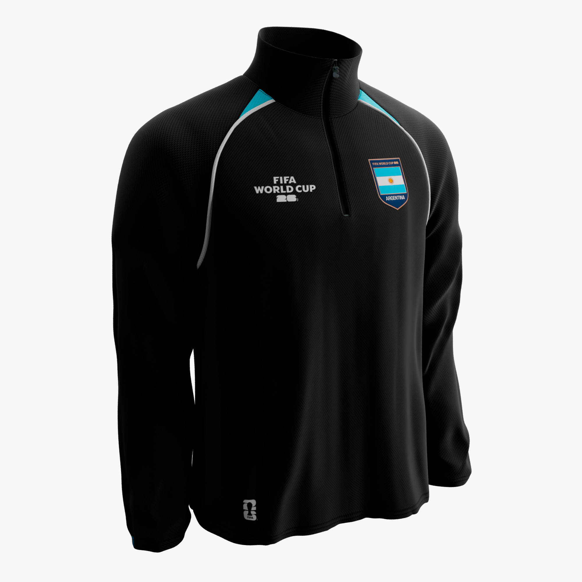 FIFA Polera Mundial 2026 Argentina, NEGRO, hi-res
