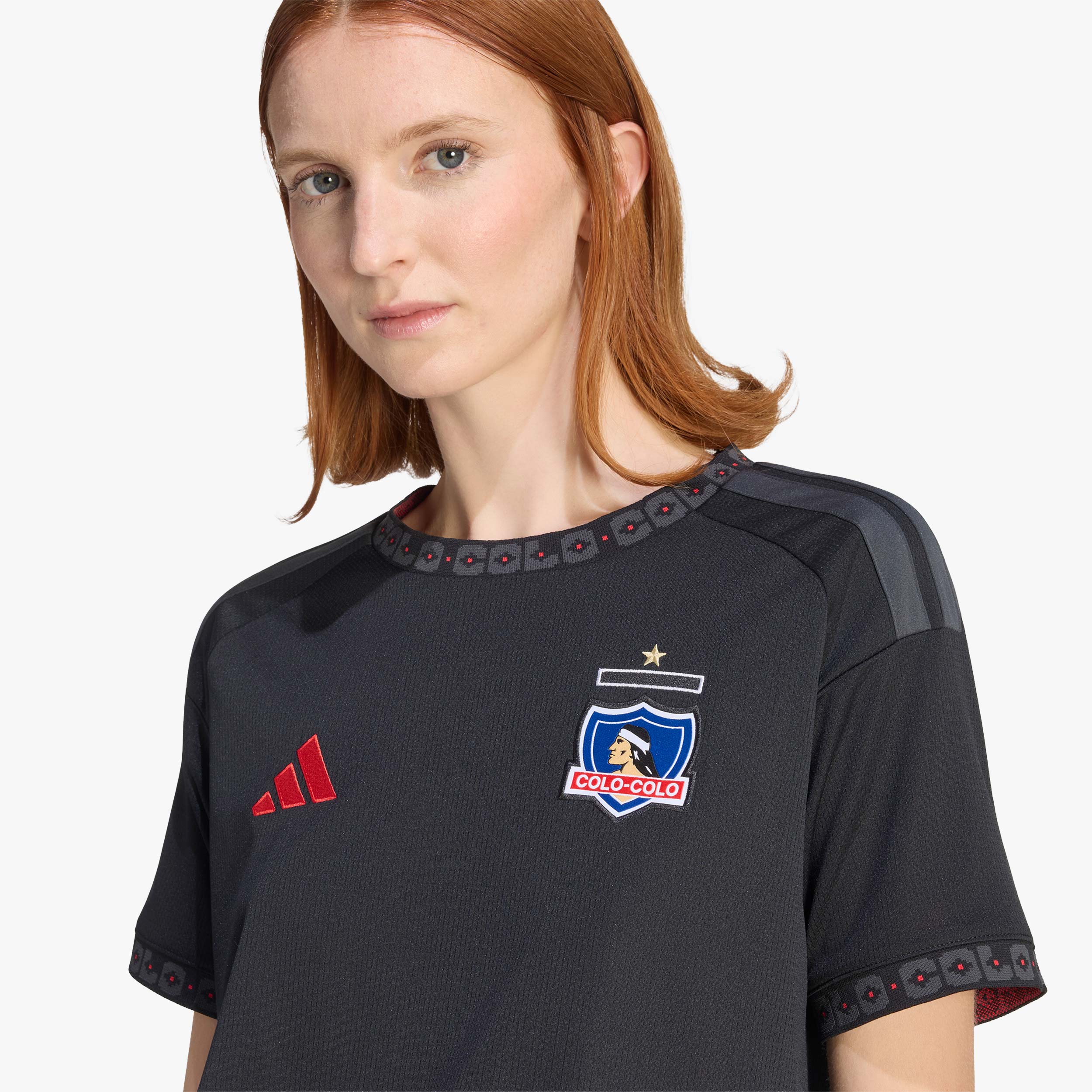 adidas Camiseta Colo-Colo 26 Visitante, NEGRO, hi-res