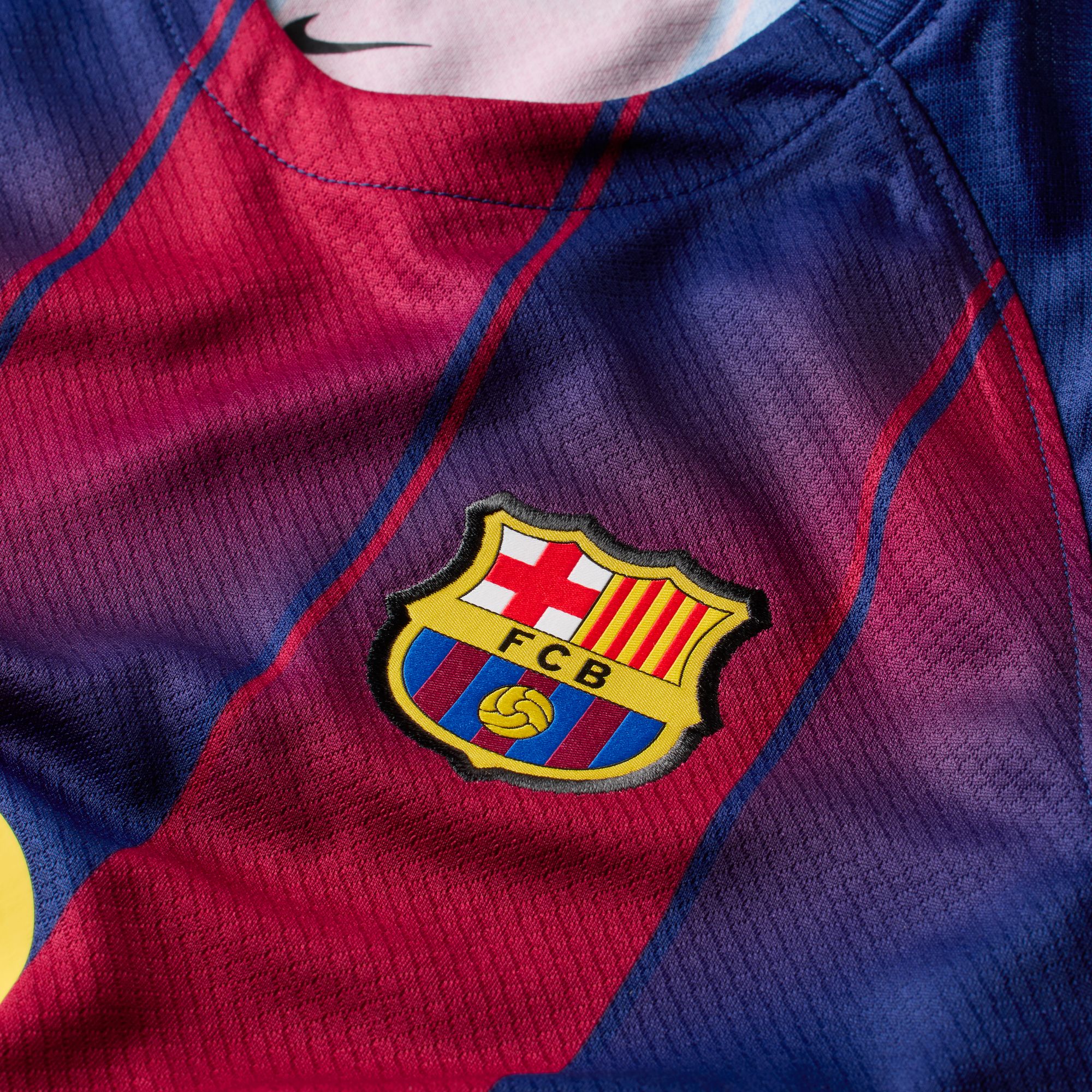 Nike Conjunto FC Barcelona 2025/26 Stadium Home, AZUL, hi-res