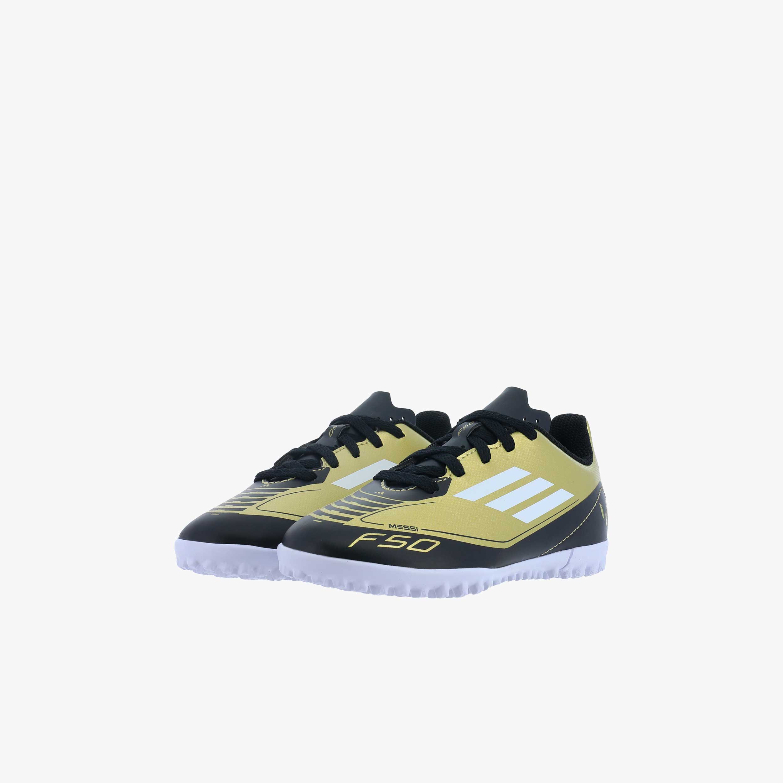 adidas Zapatillas F50 Club Turf J Messi, AMARILLO, hi-res