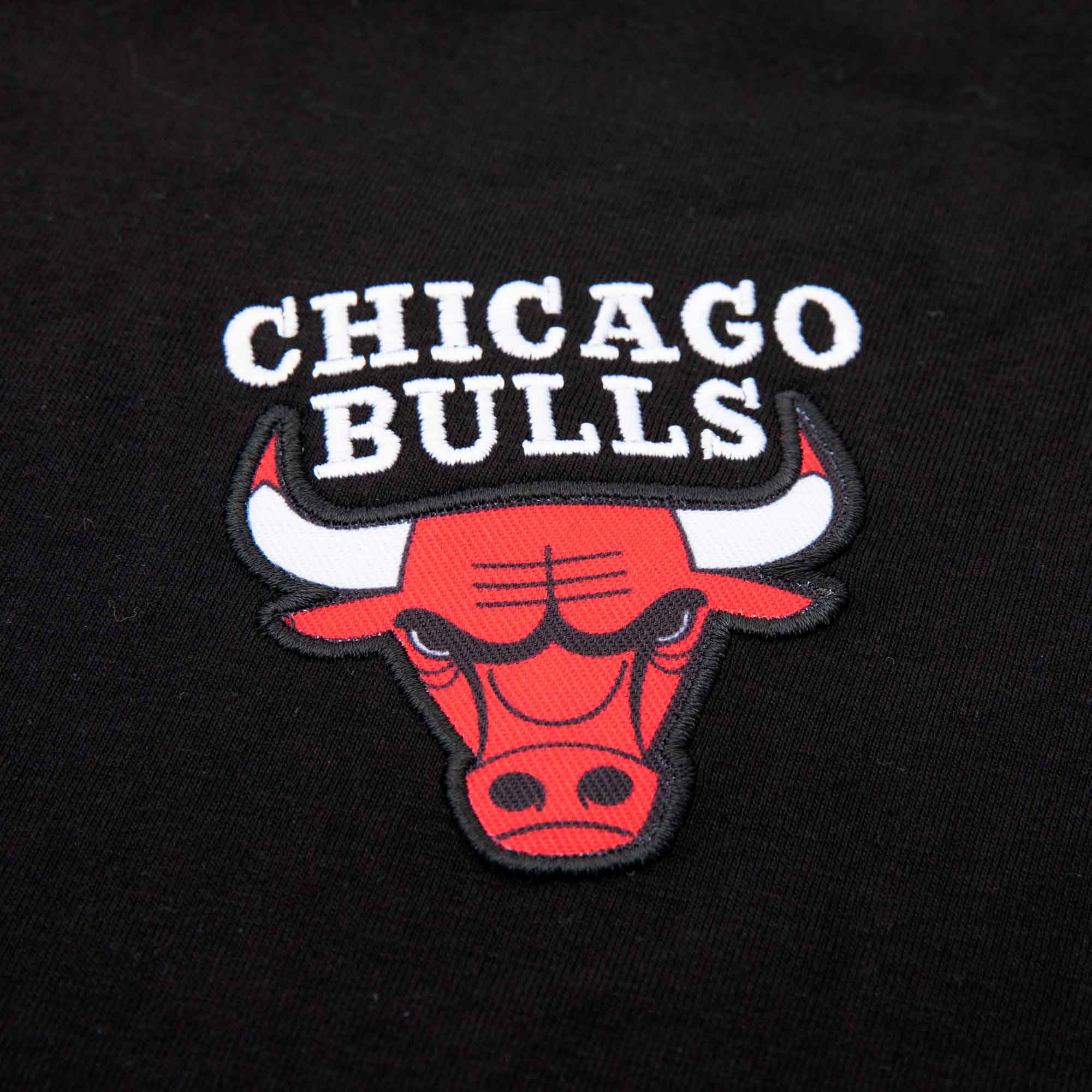 NBA Polera Two Seam Bulls, NEGRO, hi-res
