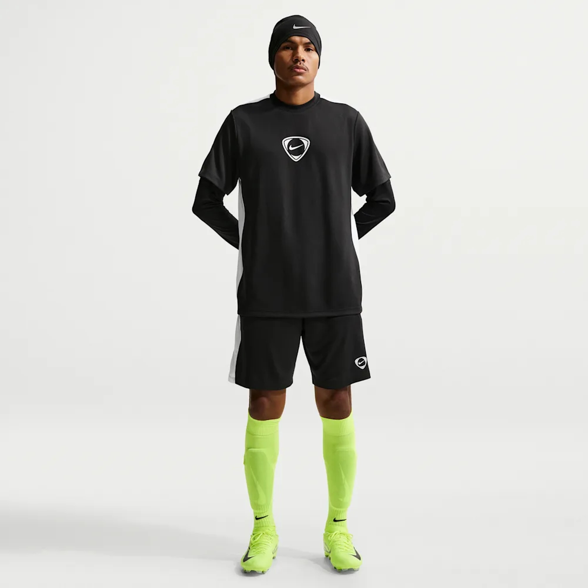 Nike Shorts Academy+, NEGRO, hi-res
