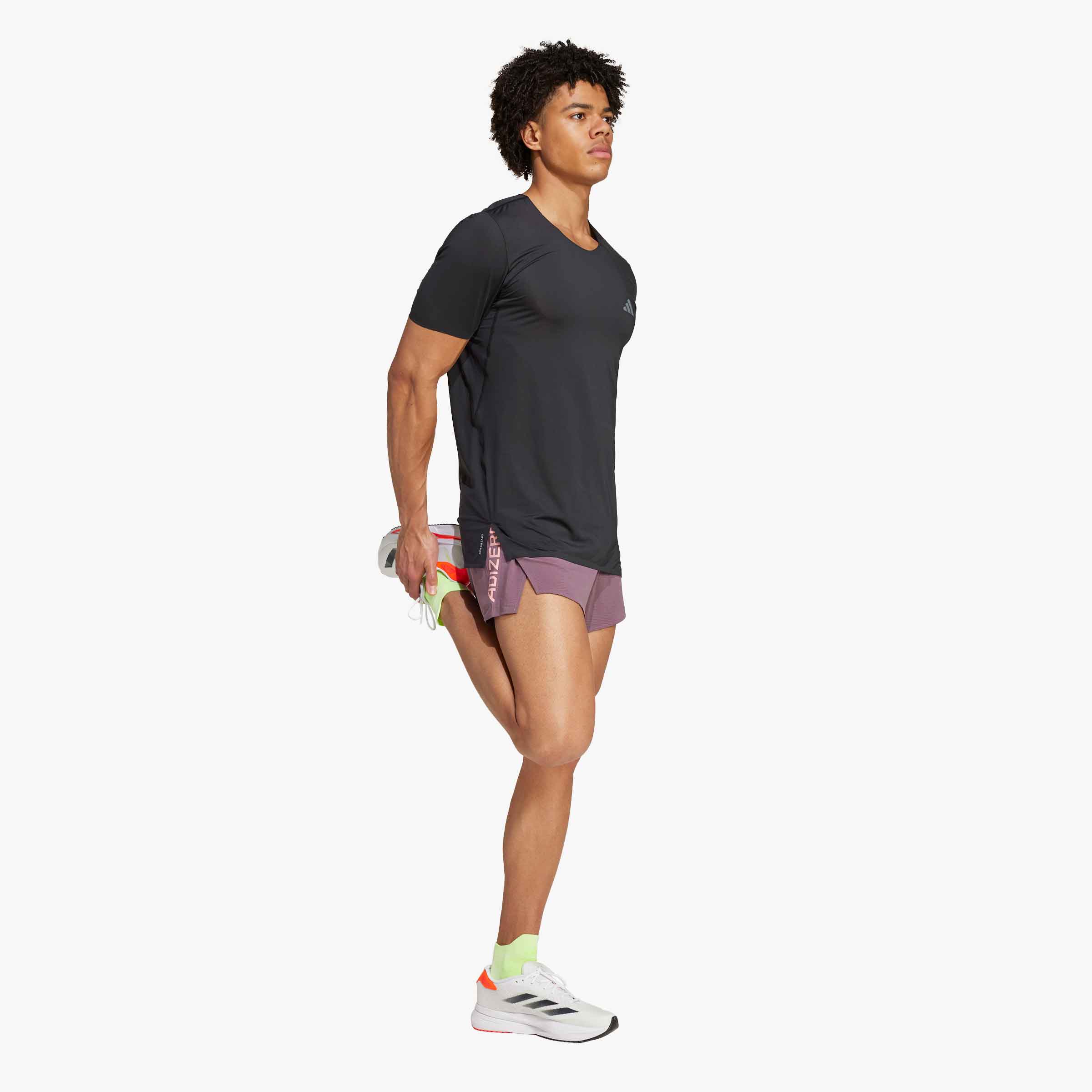 adidas Polera Adizero Running, NEGRO, hi-res