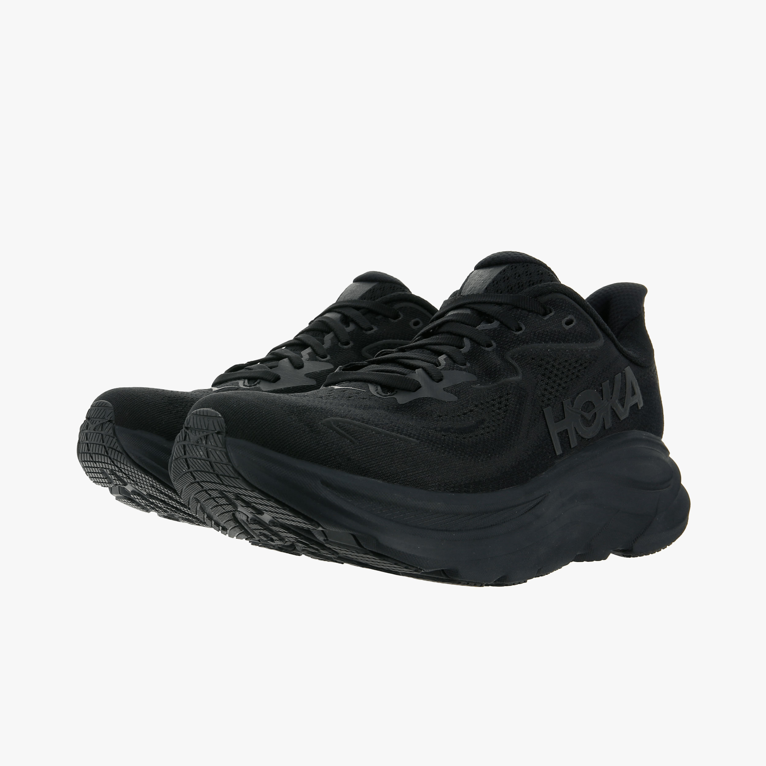 Hoka Zapatillas Clifton 10, NEGRO, hi-res
