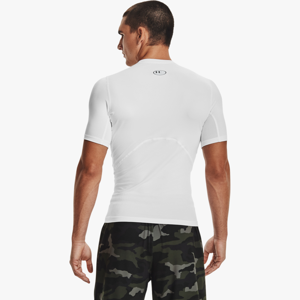 Under Armour Polera HeatGear, BLANCO, hi-res