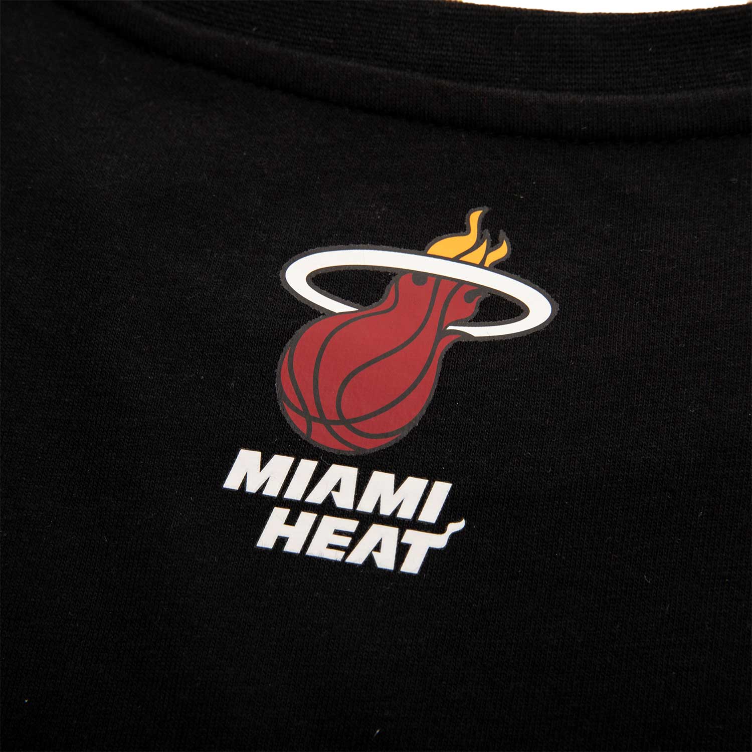 NBA Polera Miami Heat, NEGRO, hi-res