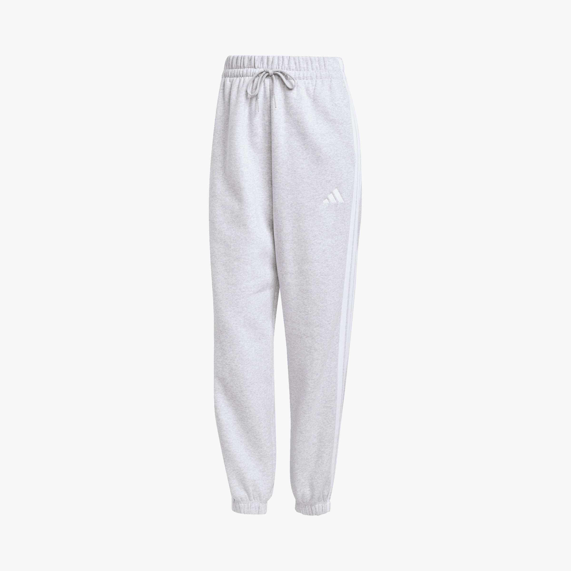 adidas Pantal&oacute;n Essentials Fleece 3 Tiras, GRIS, hi-res