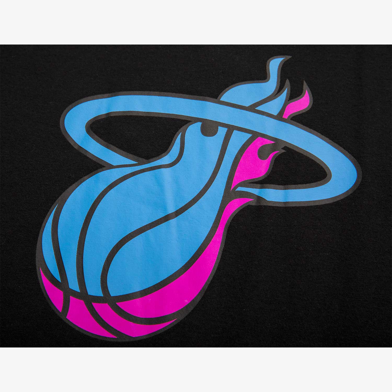 NBA Polera Miami Heat, NEGRO, hi-res