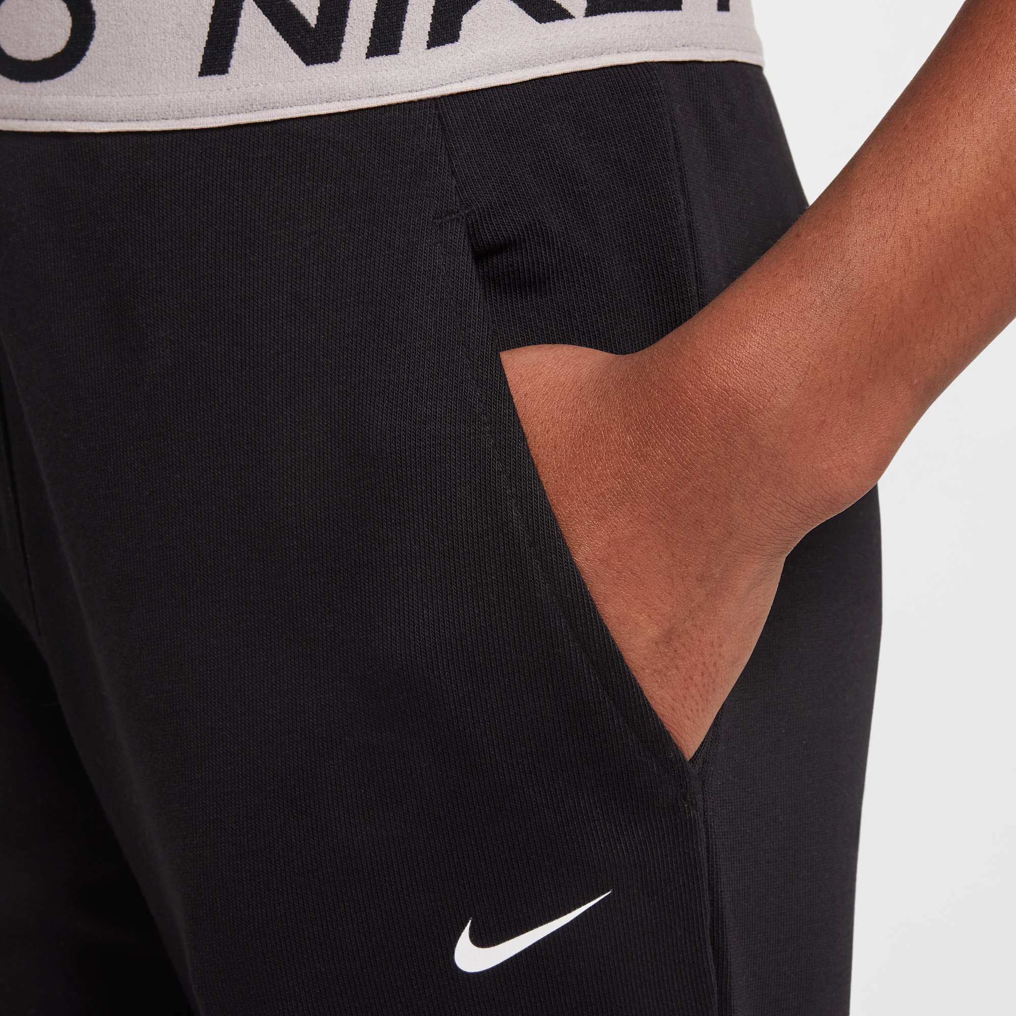 Nike Pantalón Pro Fleece, NEGRO, hi-res