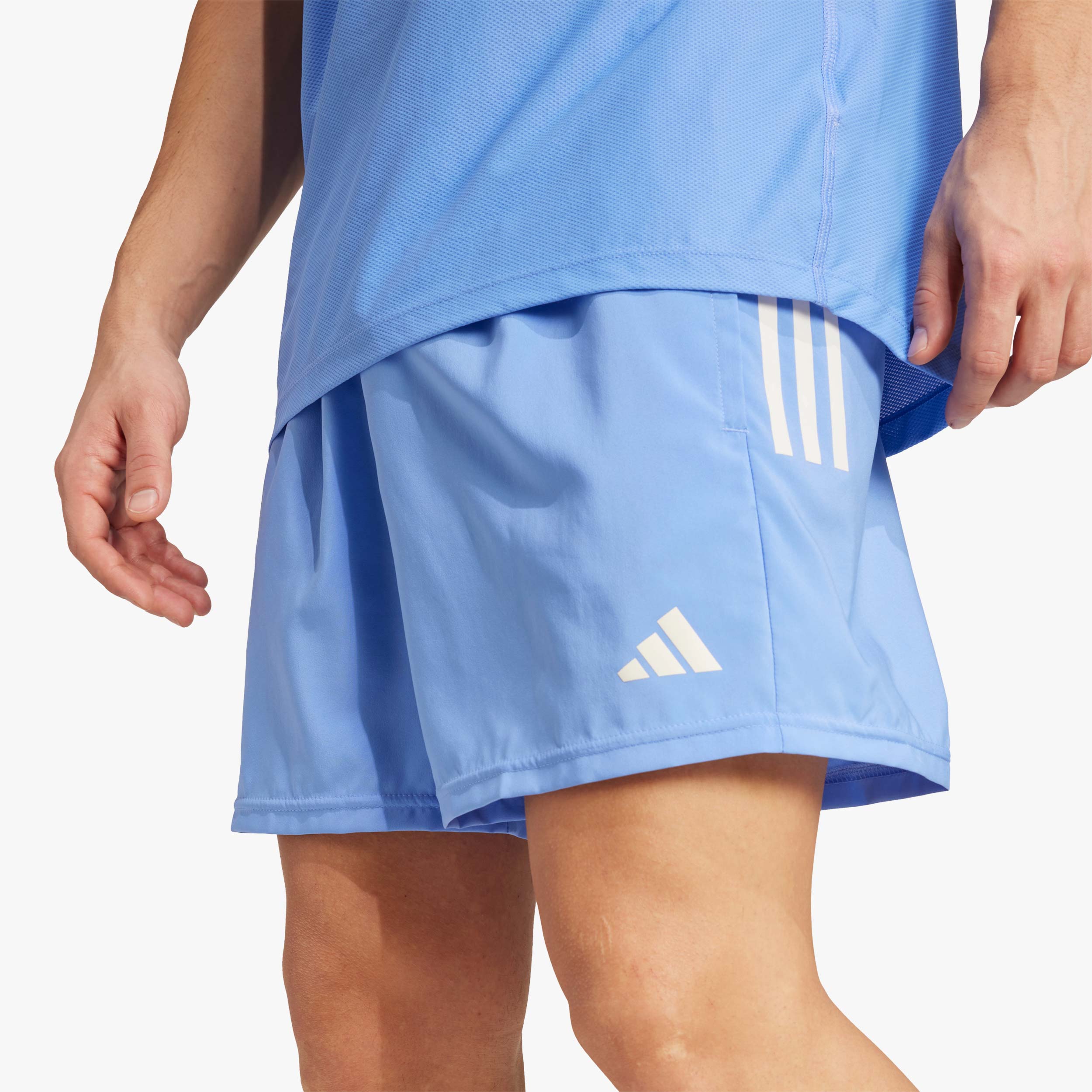 adidas Shorts Own The Run, AZUL, hi-res