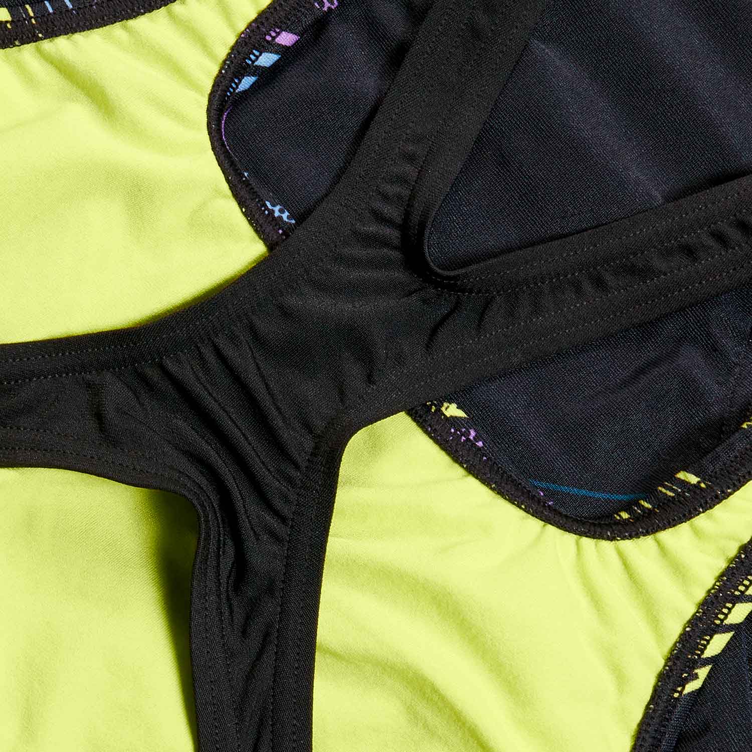 Speedo Traje de Ba&ntilde;o Digital  Printed Medalist, NEGRO, hi-res