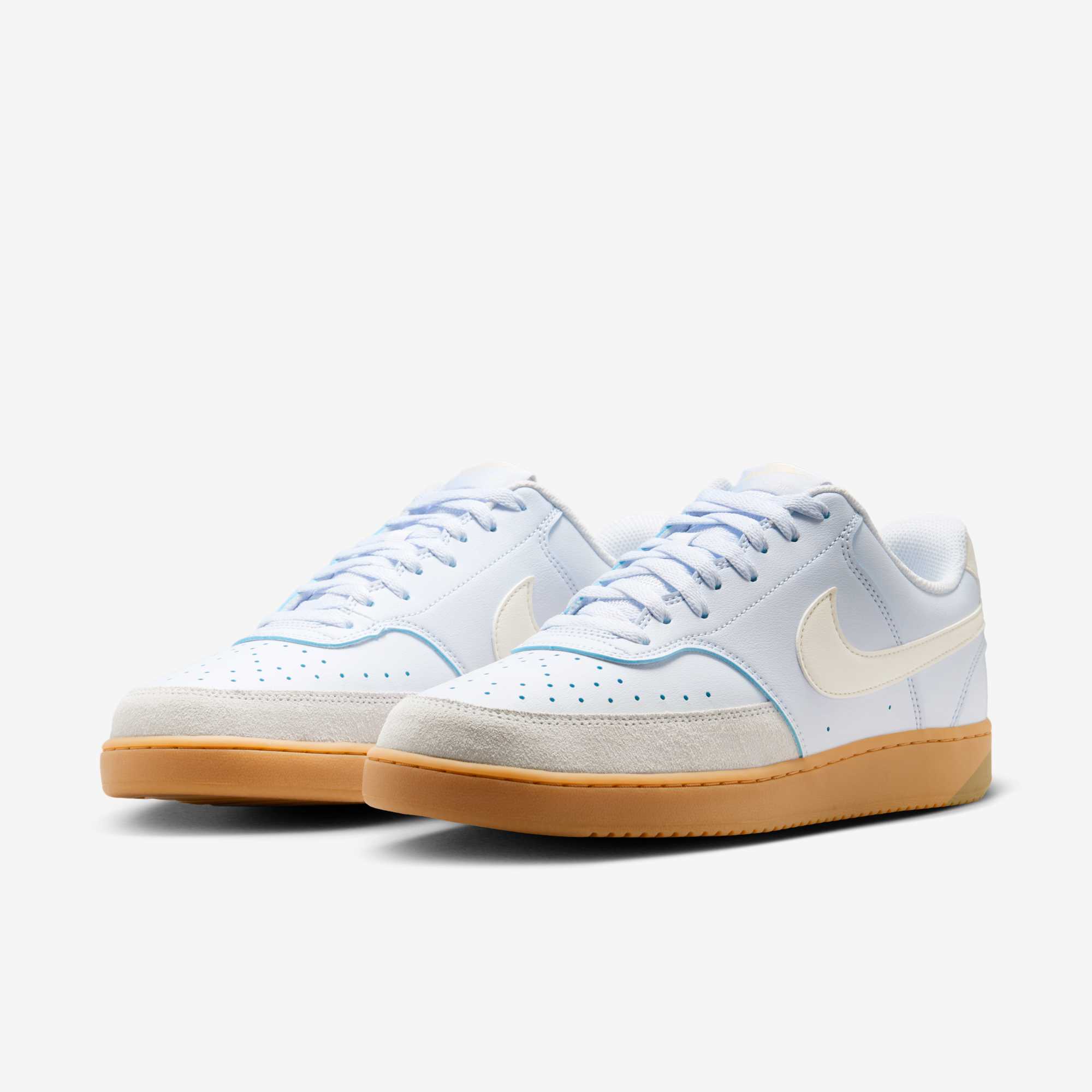Nike Court Vision Low, NEGRO, hi-res