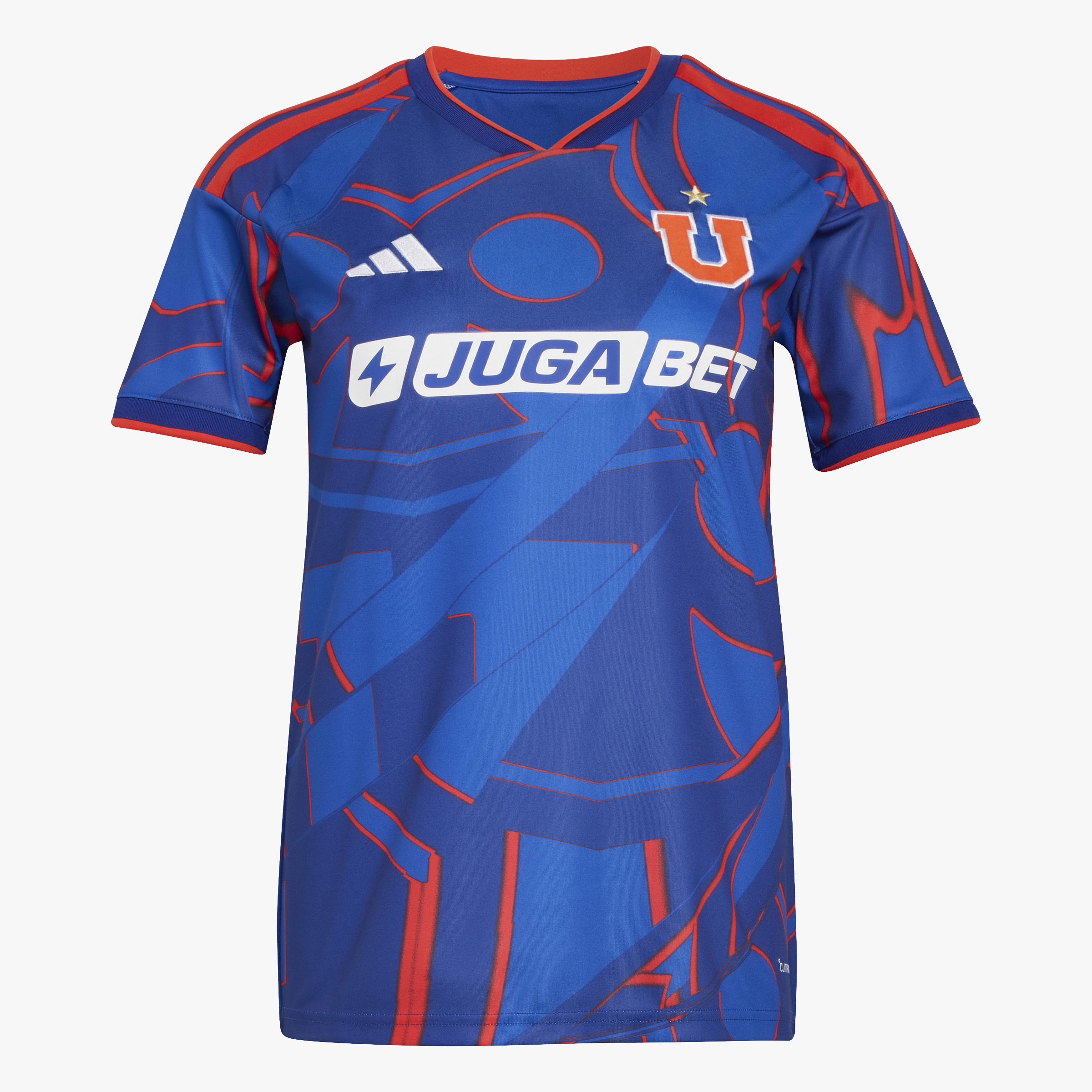 adidas Camiseta U de Chile Local 2026 Mujer, AZUL, hi-res