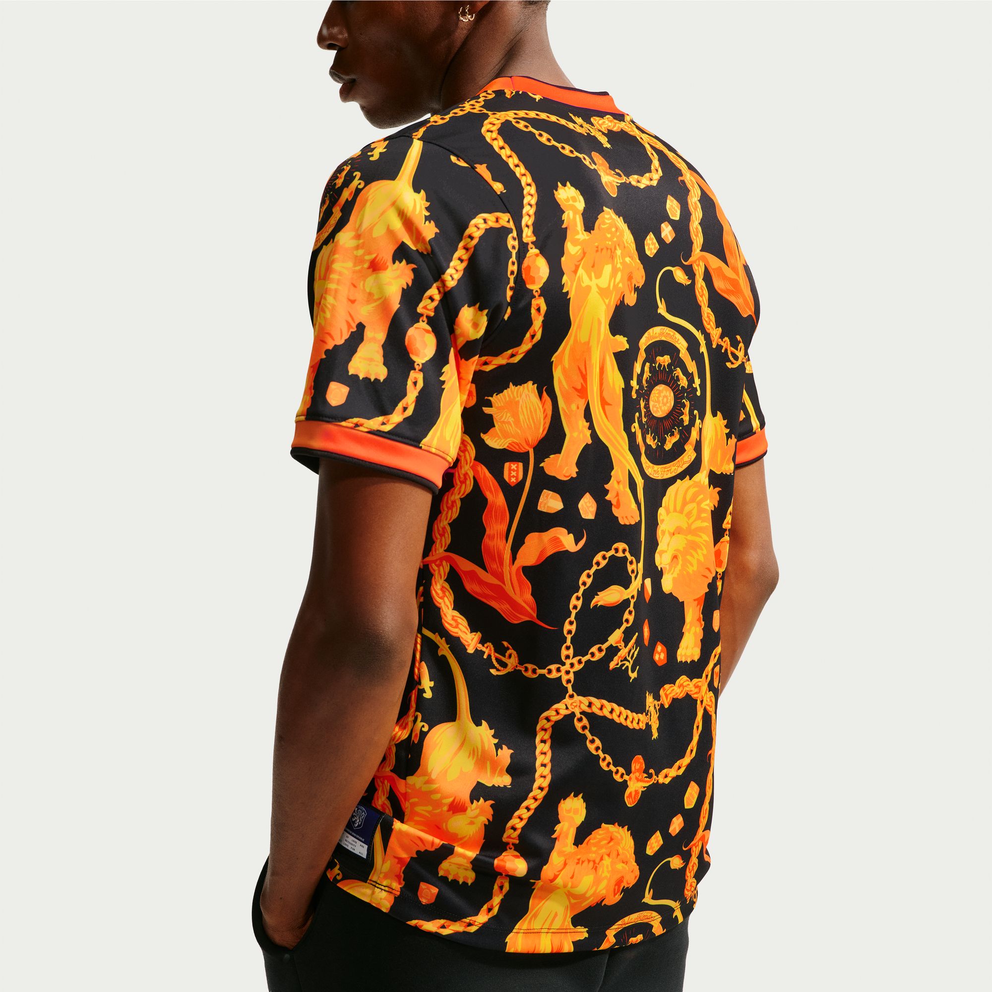 Nike Polera Netherlands x Patta, NEGRO, hi-res