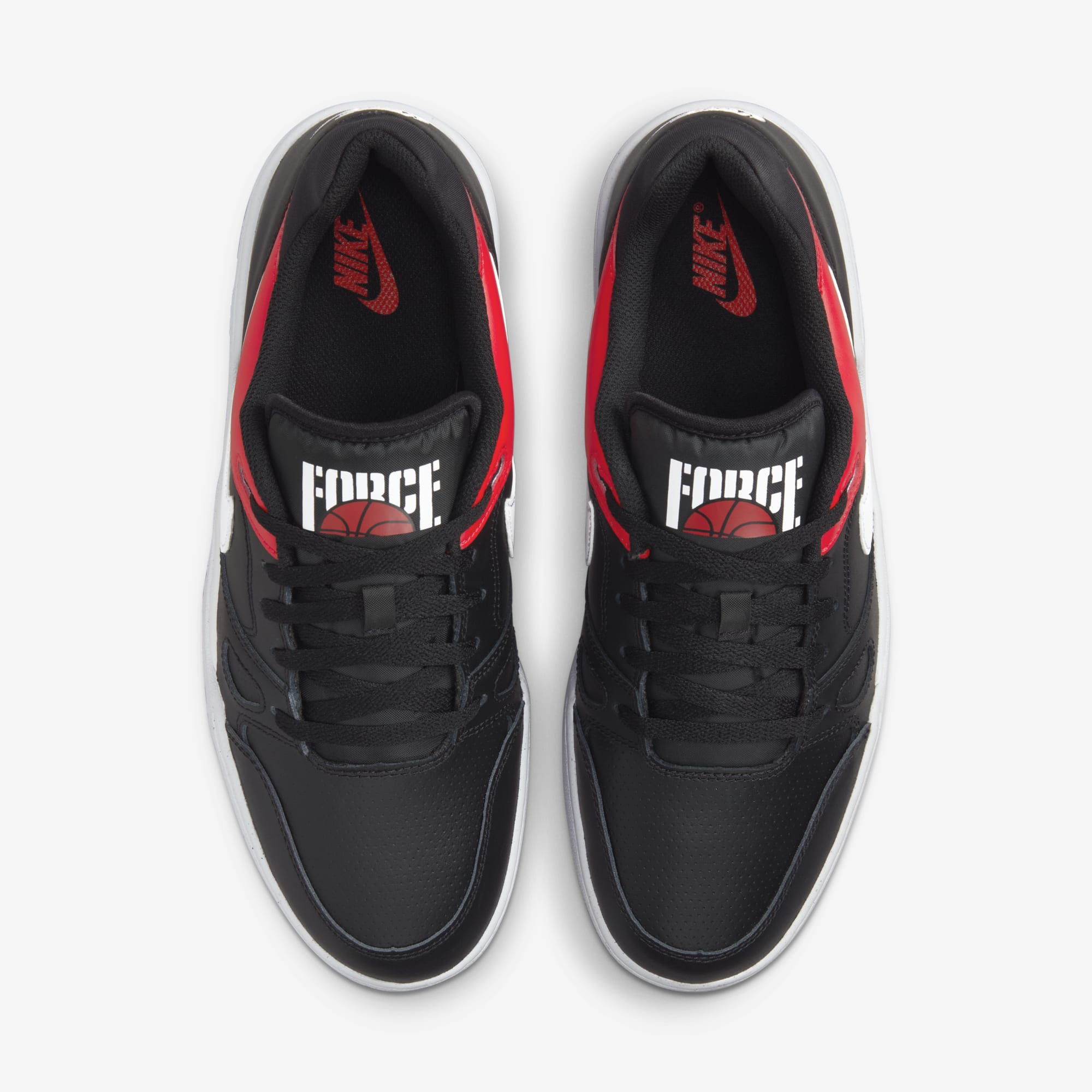 Nike Full Force Low, NEGRO, hi-res