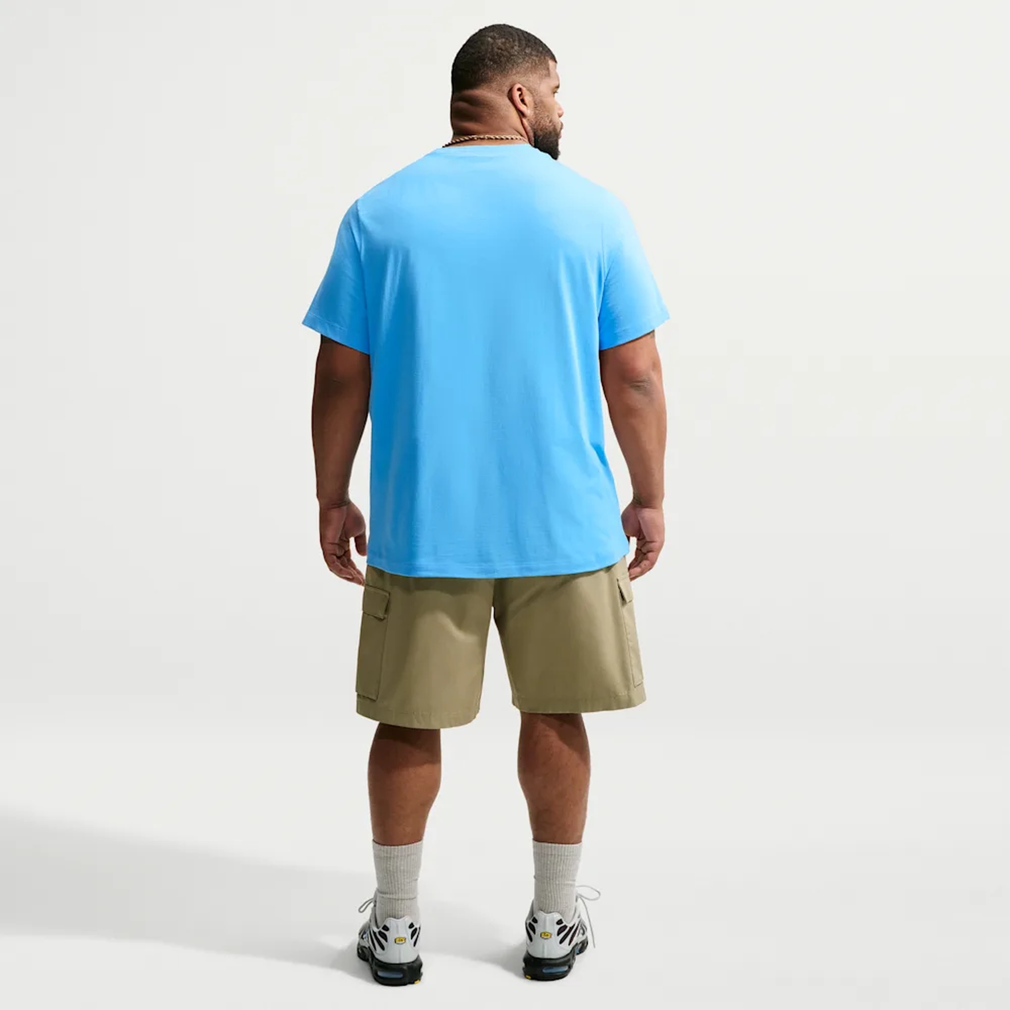 Nike Polera Sportswear Club, AZUL, hi-res