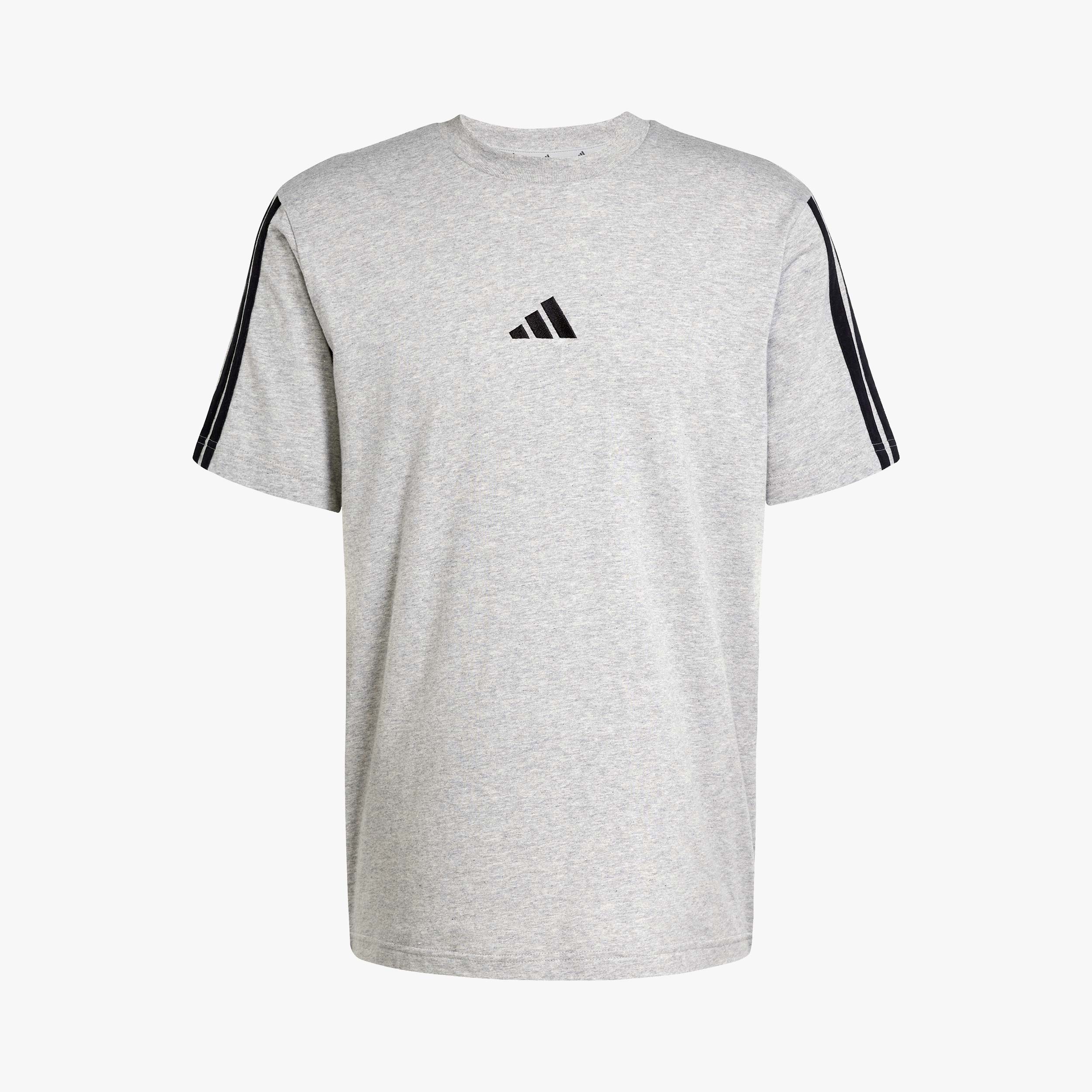 adidas Polera Essentials 3 Tiras Tejido Jersey, GRIS, hi-res